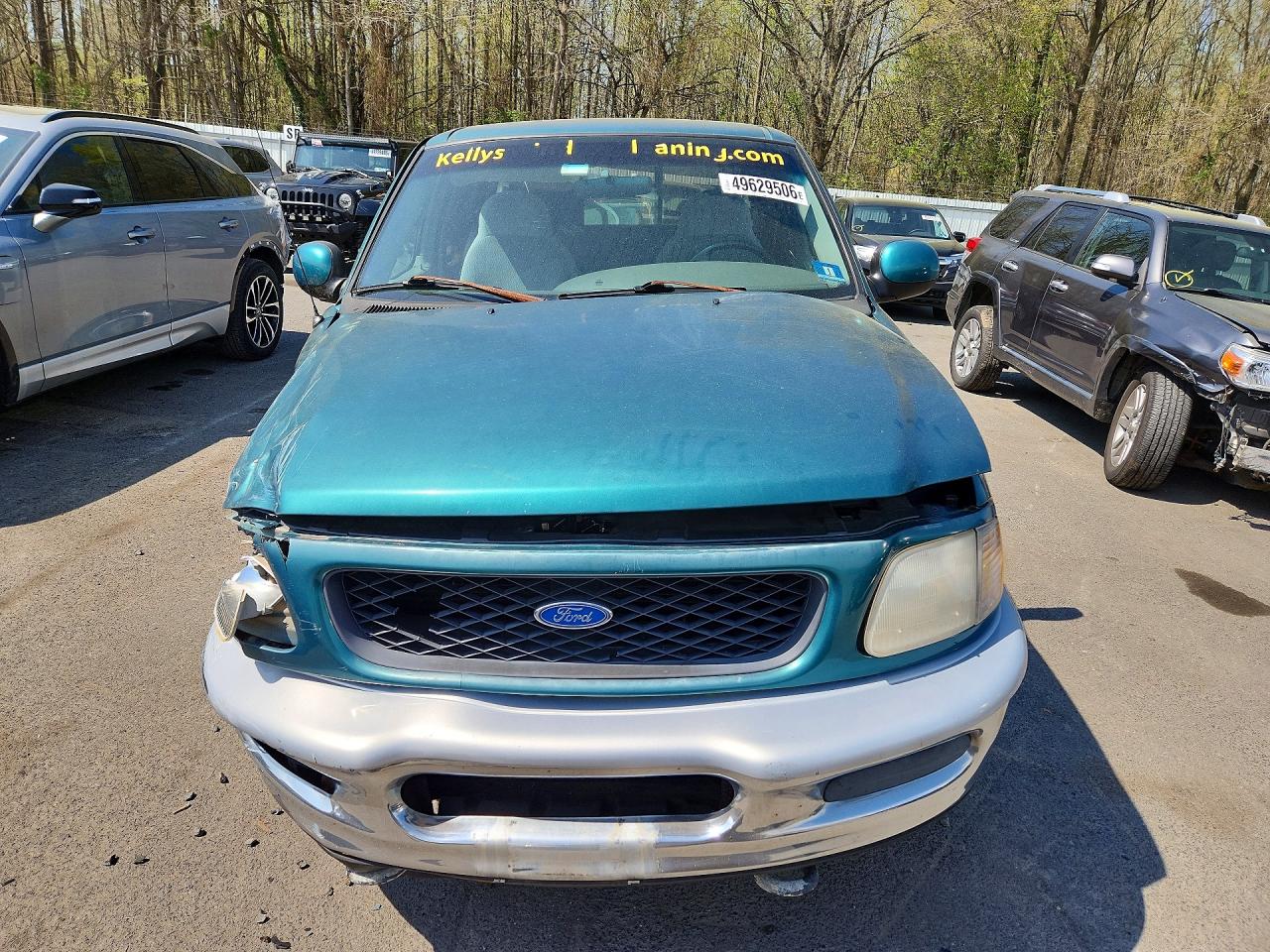 1997 Ford F150 Green vin: 1FTEX18L8VNB36974