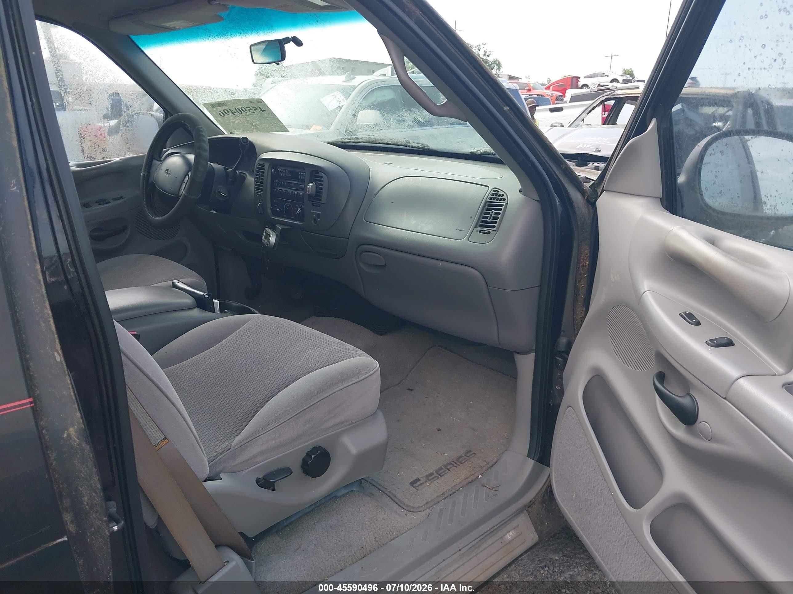 1997 Ford F-150 Lariat/xl/xlt Black vin: 1FTEX18L8VND37600