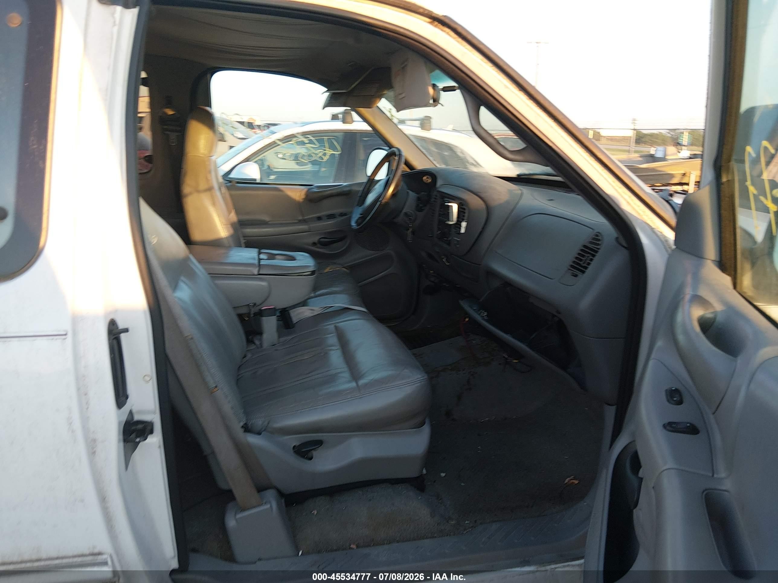 1997 Ford F-150 Lariat/xl/xlt White vin: 1FTEX18L9VKC45218