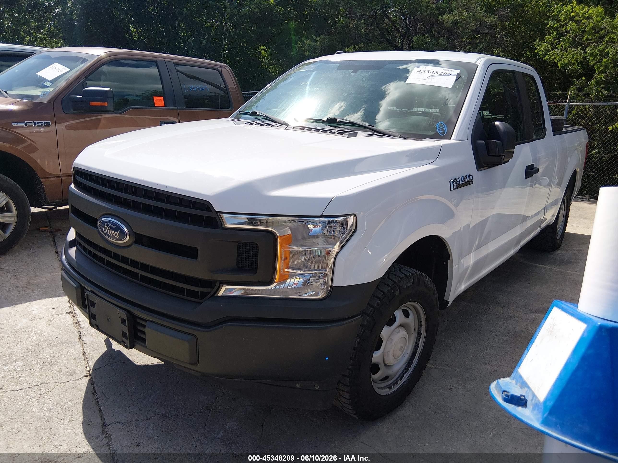 2018 Ford F-150 Xl White vin: 1FTEX1C53JFA33202