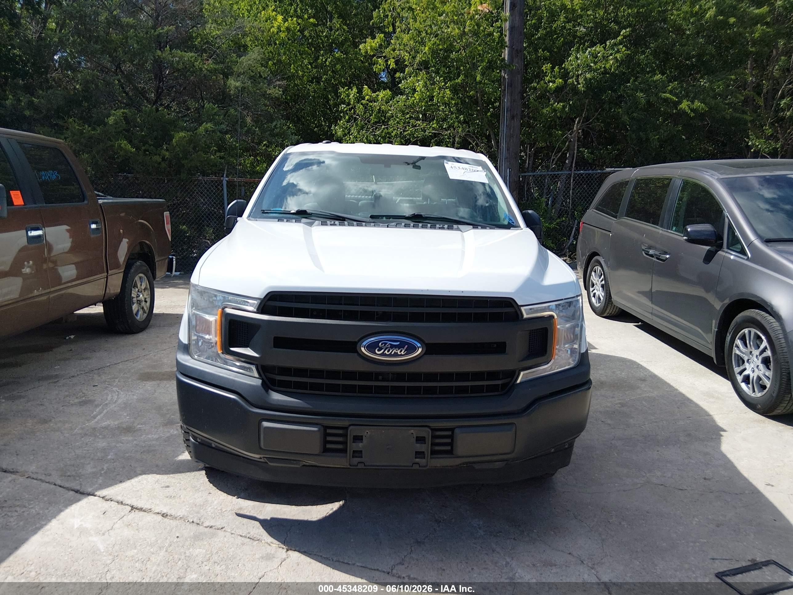2018 Ford F-150 Xl White vin: 1FTEX1C53JFA33202