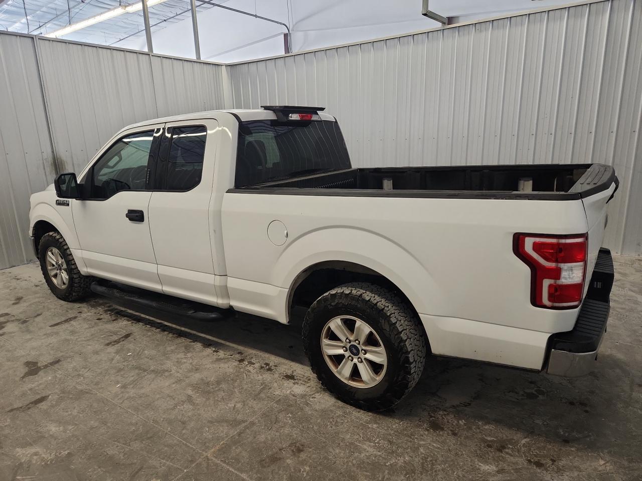 2018 Ford F150 Super Cab White vin: 1FTEX1C53JFE11003 Damage: Aftermarket Accessory, Aftermarket, Acceptable