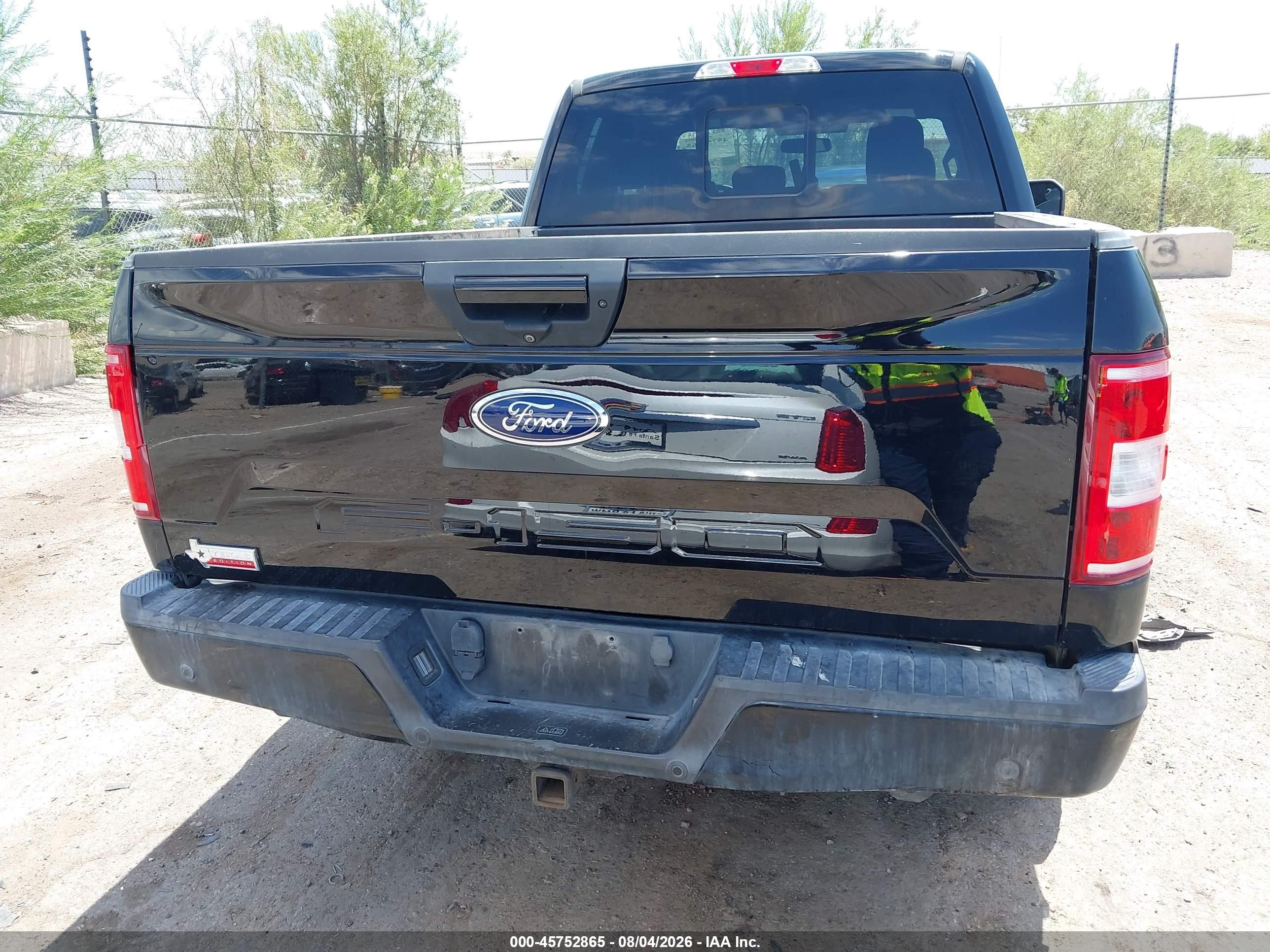 2018 Ford F-150 Xlt Черный vin: 1FTEX1C57JKC69195