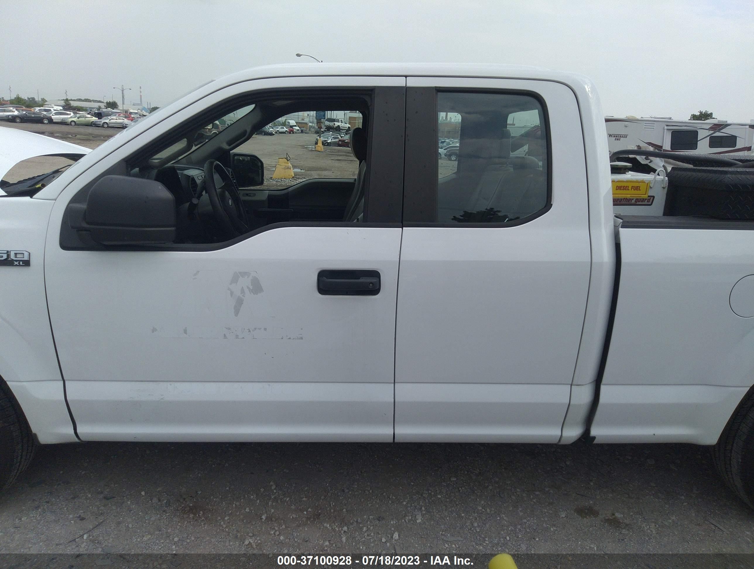 2019 Ford F-150 Xl White vin: 1FTEX1C58KKC42167