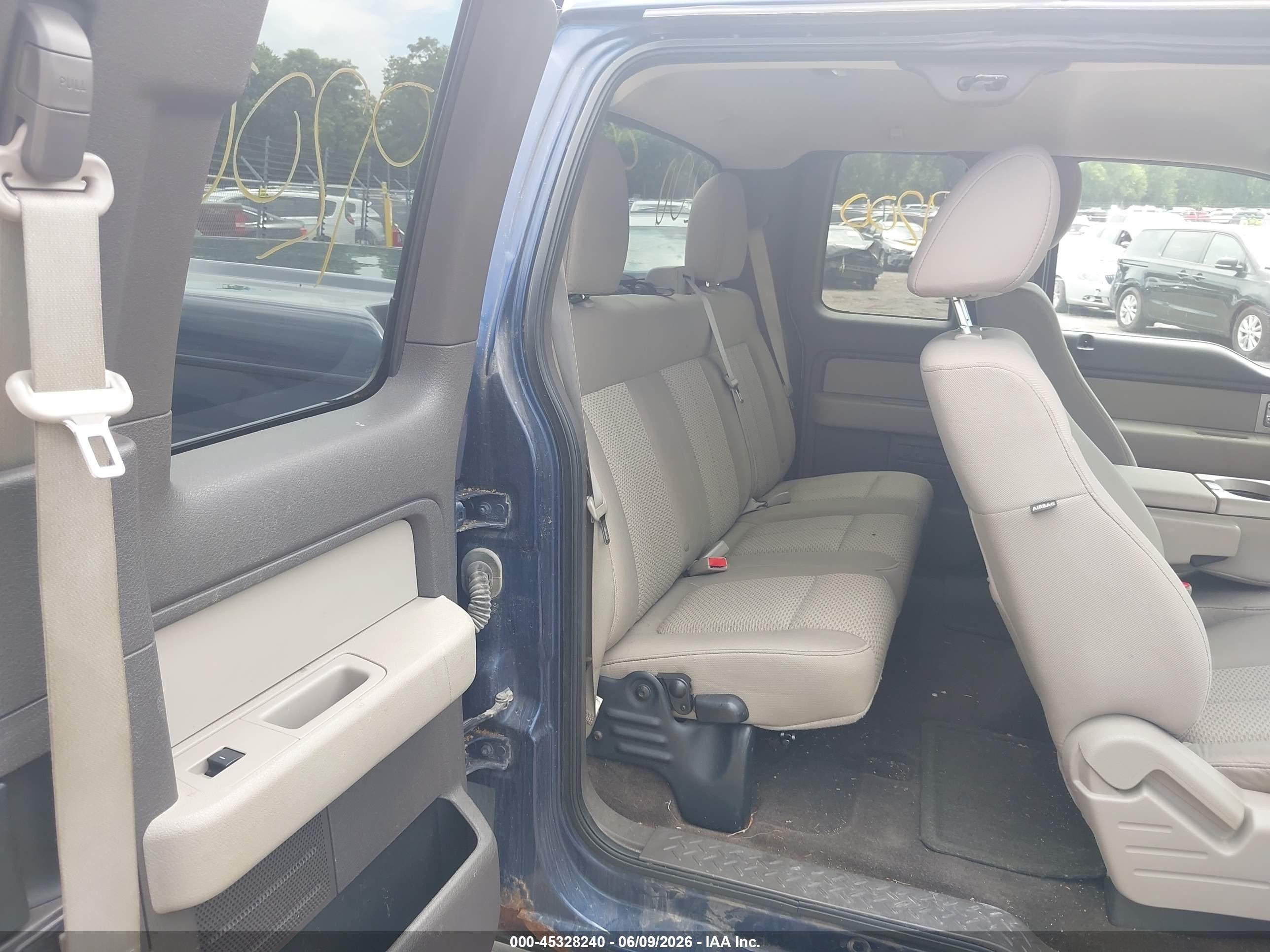 2010 Ford F-150 Xlt Blue vin: 1FTEX1C80AFA23057