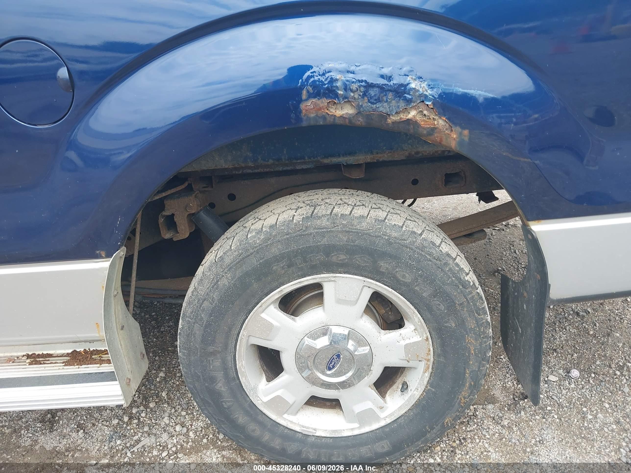 2010 Ford F-150 Xlt Blue vin: 1FTEX1C80AFA23057