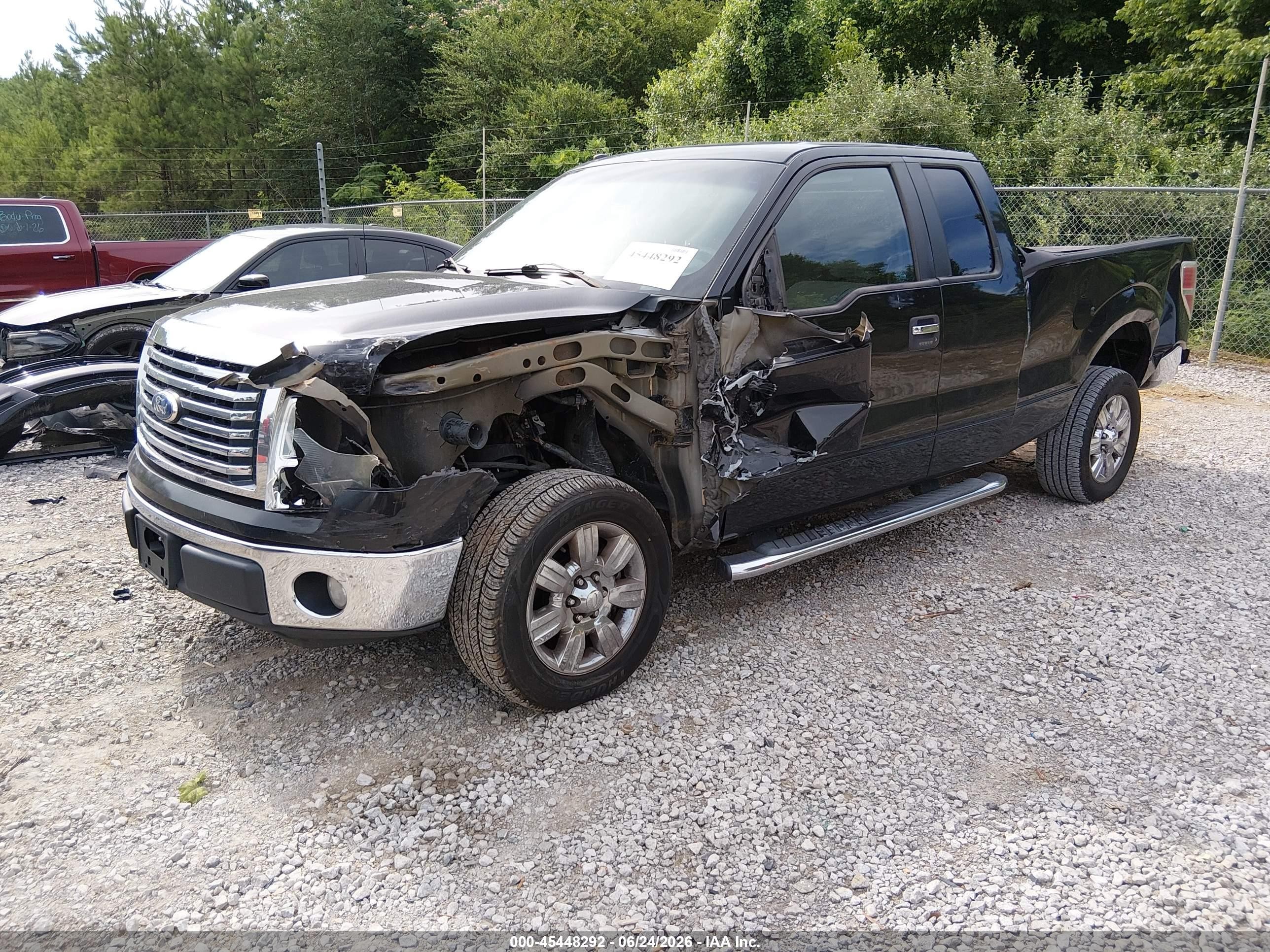 2010 Ford F-150 Fx2 Sport/stx/xl/xlt Black vin: 1FTEX1C80AFB58278