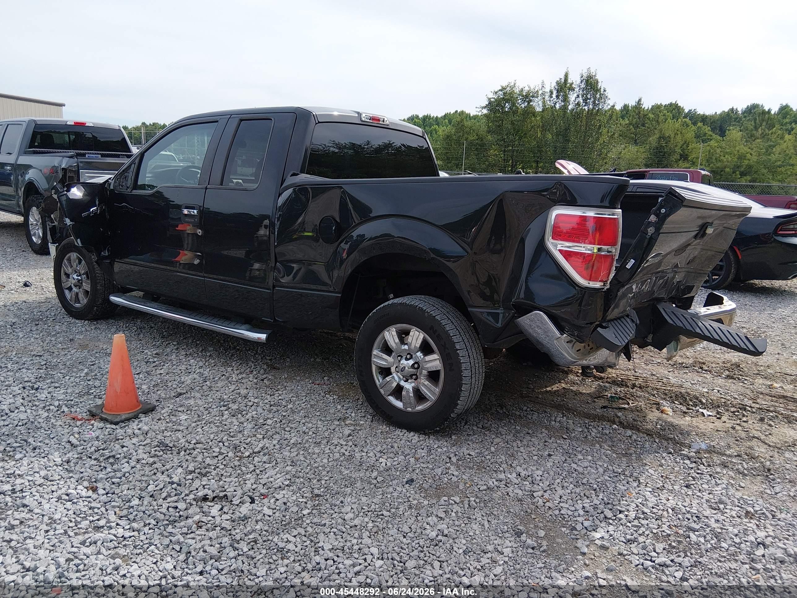 2010 Ford F-150 Fx2 Sport/stx/xl/xlt Black vin: 1FTEX1C80AFB58278