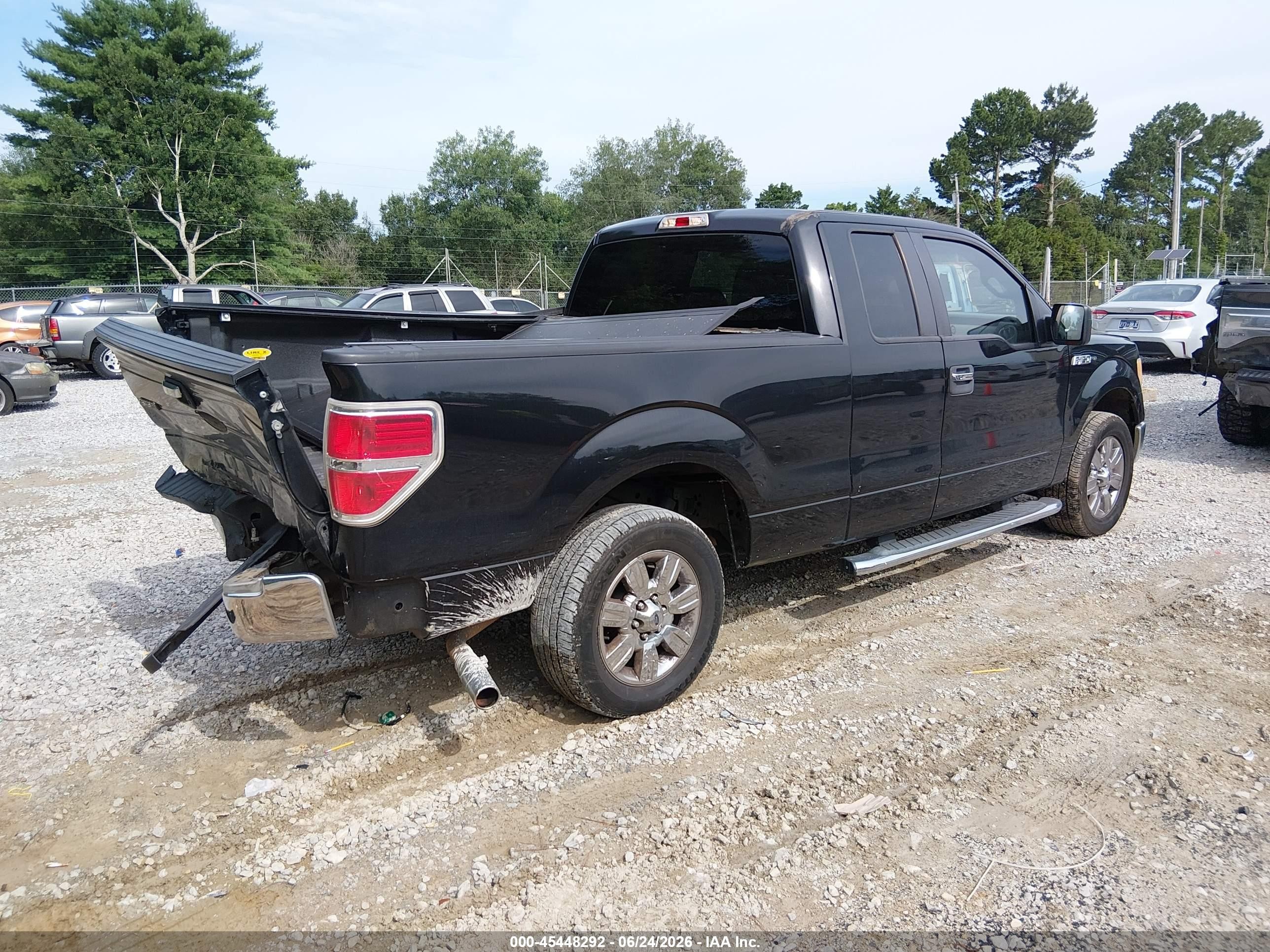 2010 Ford F-150 Fx2 Sport/stx/xl/xlt Black vin: 1FTEX1C80AFB58278