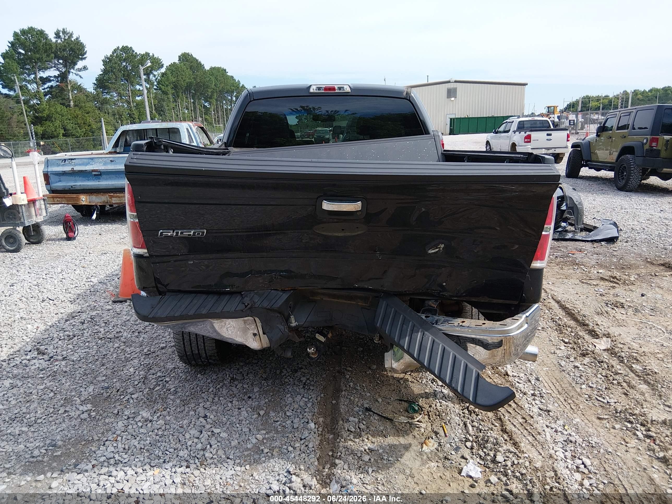 2010 Ford F-150 Fx2 Sport/stx/xl/xlt Black vin: 1FTEX1C80AFB58278