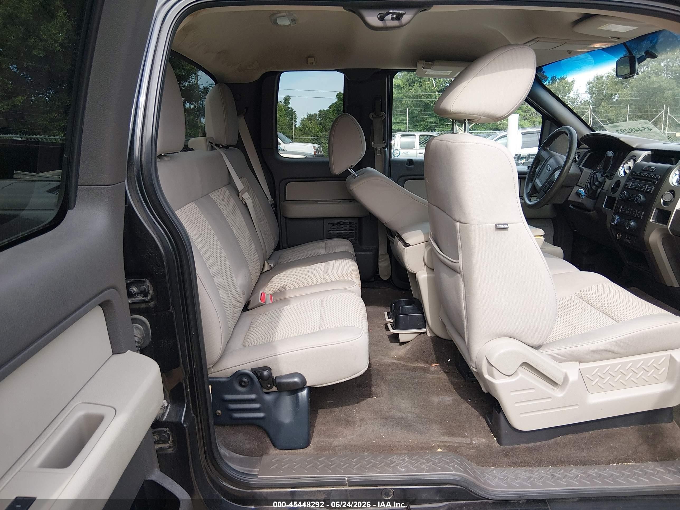 2010 Ford F-150 Fx2 Sport/stx/xl/xlt Black vin: 1FTEX1C80AFB58278