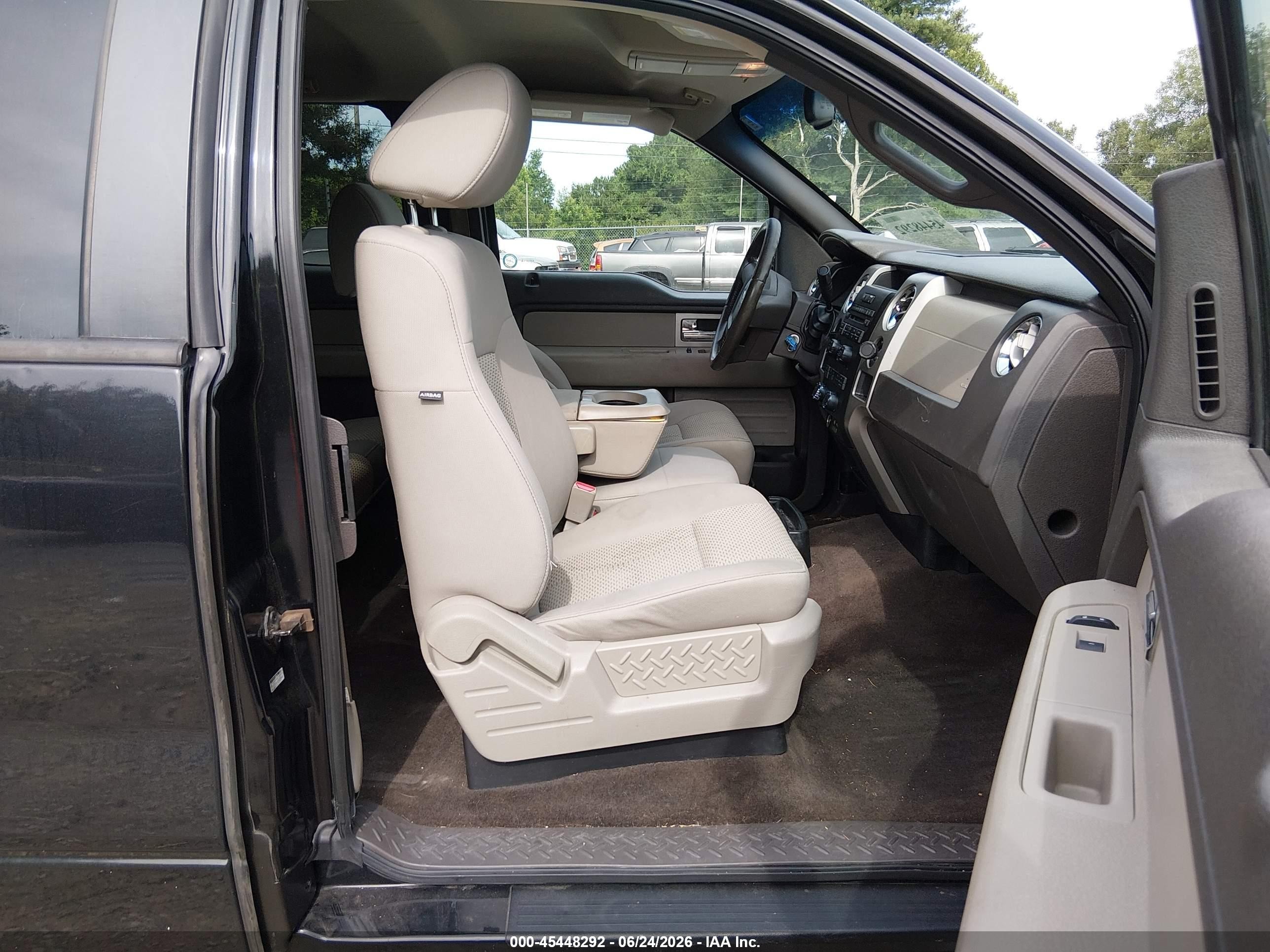 2010 Ford F-150 Fx2 Sport/stx/xl/xlt Black vin: 1FTEX1C80AFB58278