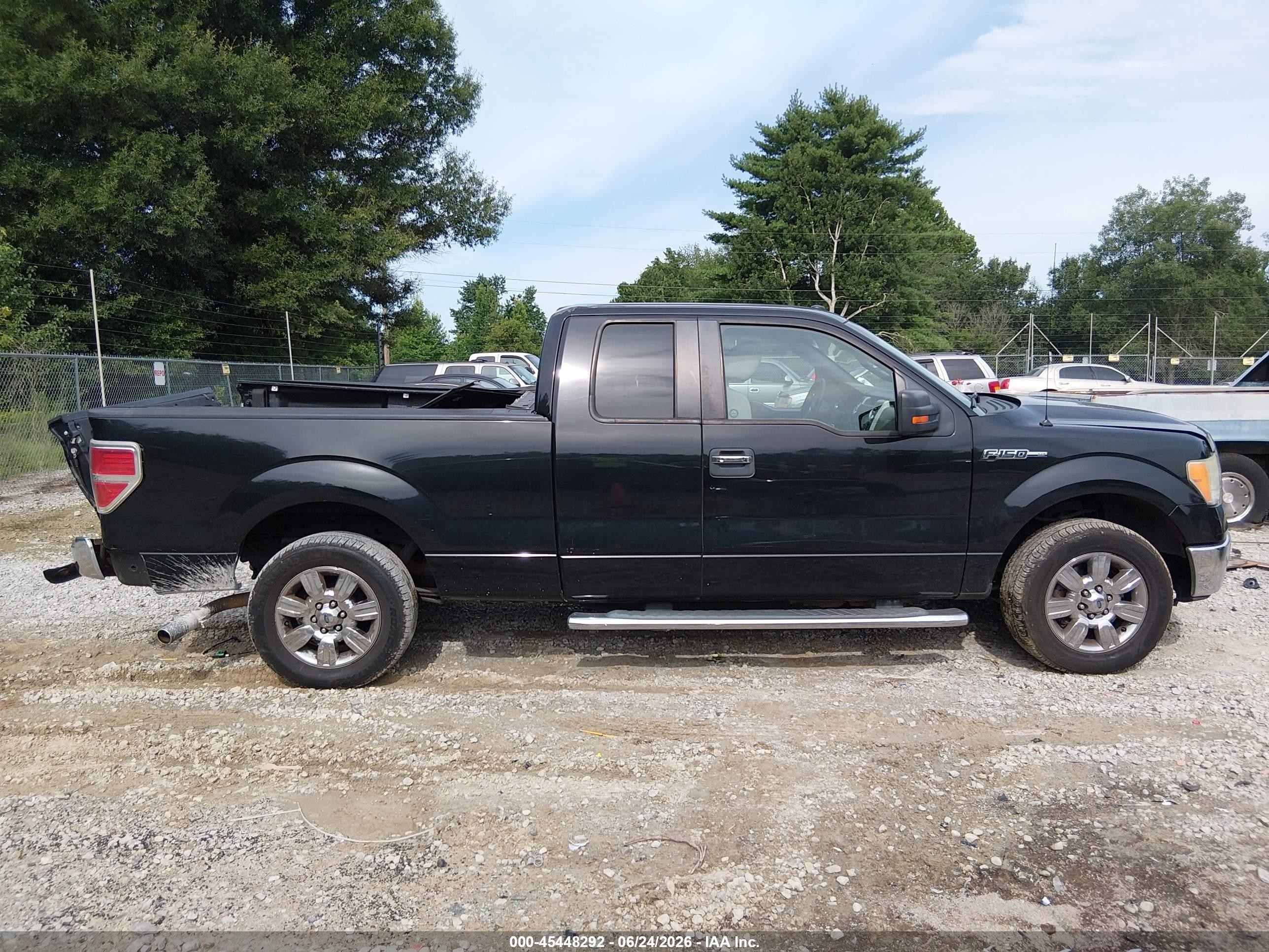 2010 Ford F-150 Fx2 Sport/stx/xl/xlt Black vin: 1FTEX1C80AFB58278