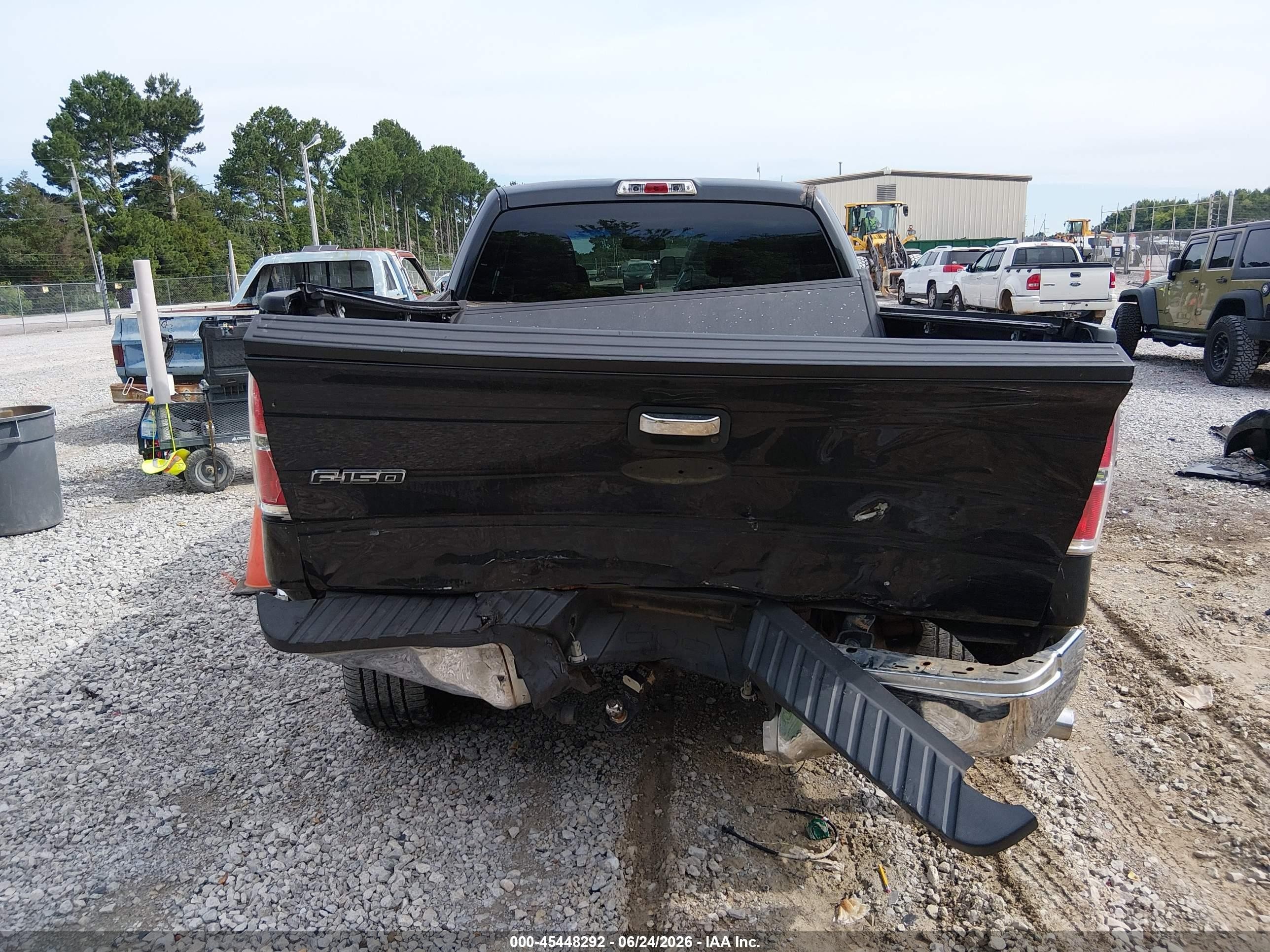 2010 Ford F-150 Fx2 Sport/stx/xl/xlt Black vin: 1FTEX1C80AFB58278
