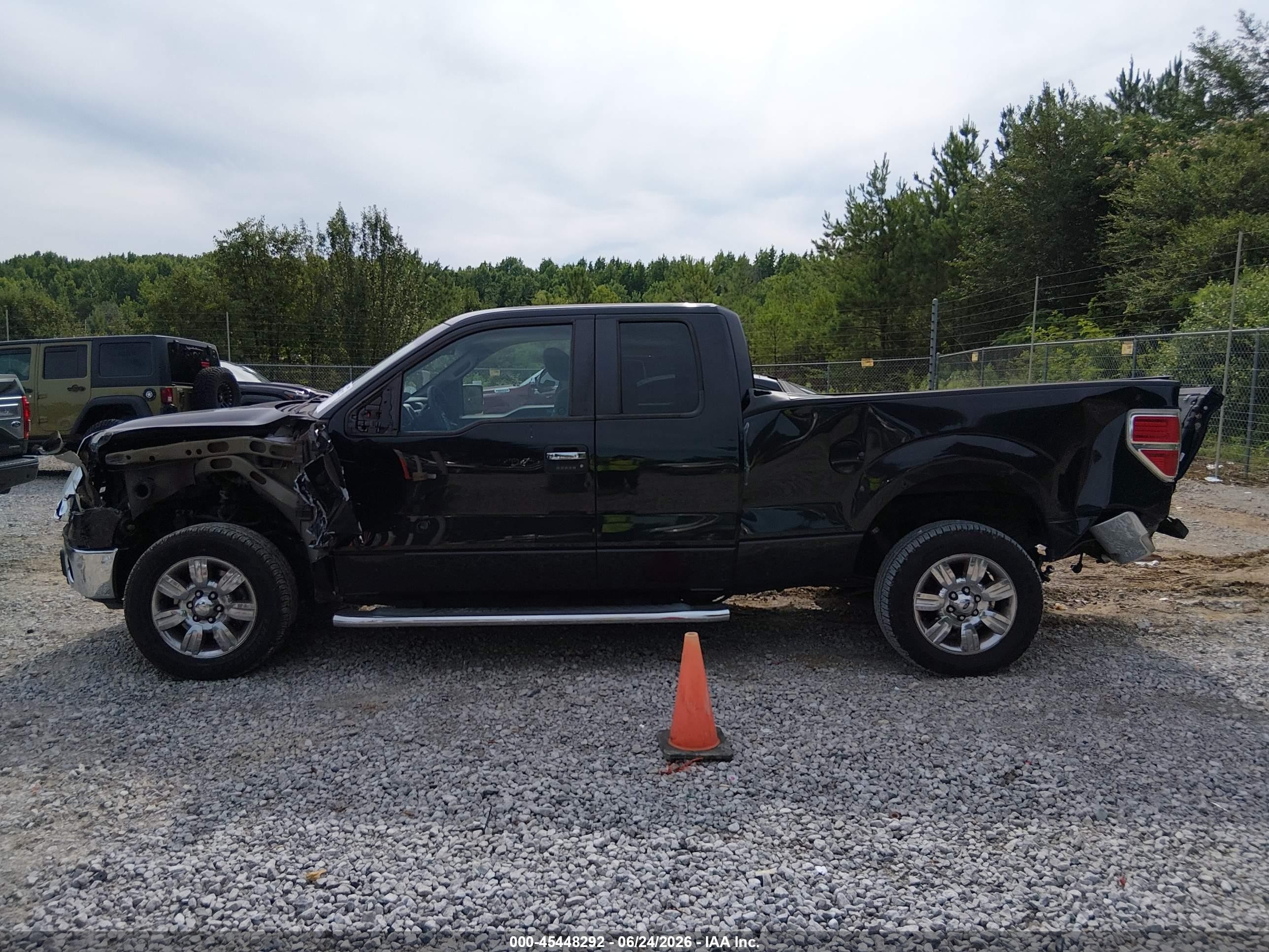 2010 Ford F-150 Fx2 Sport/stx/xl/xlt Black vin: 1FTEX1C80AFB58278