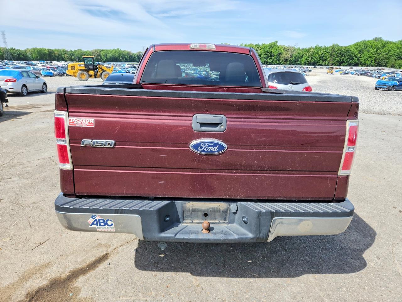 2010 Ford F150 Super Cab Maroon vin: 1FTEX1C80AFB98053
