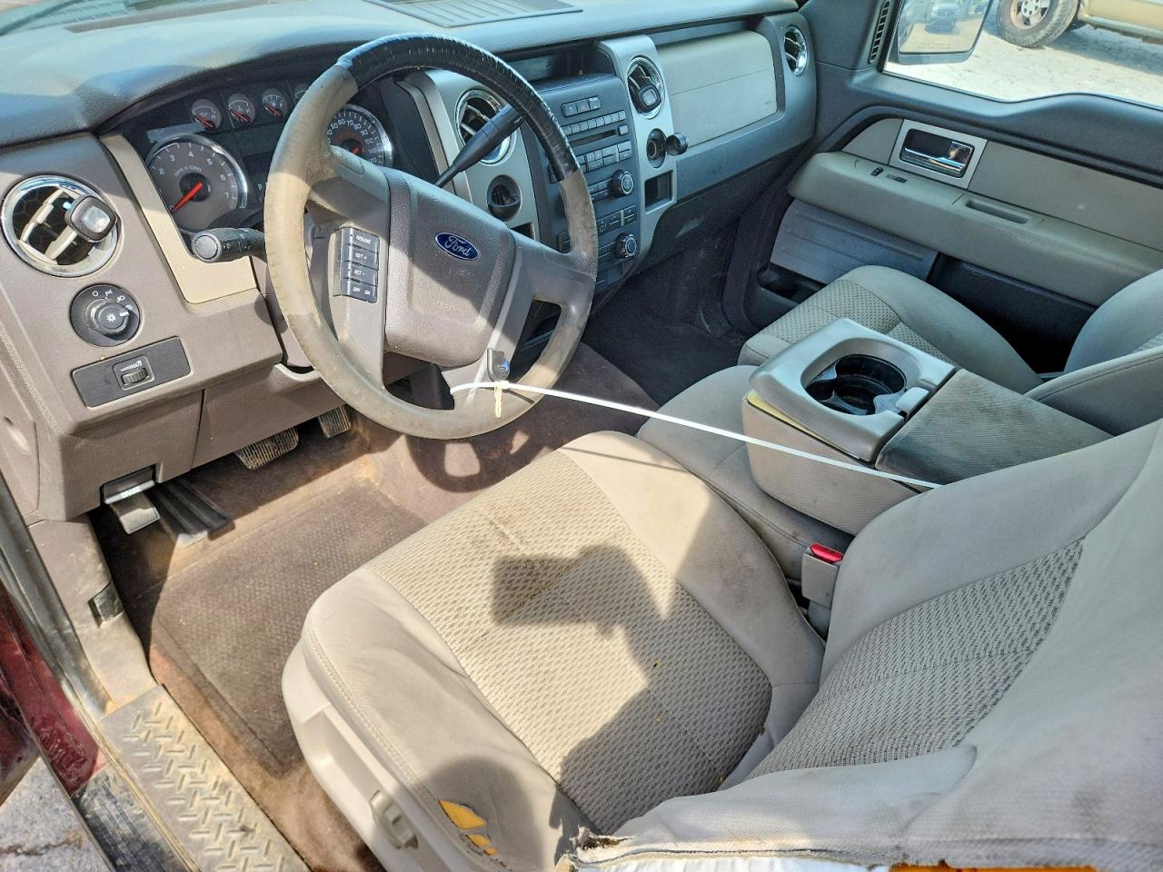 2010 Ford F150 Super Cab Maroon vin: 1FTEX1C80AFB98053
