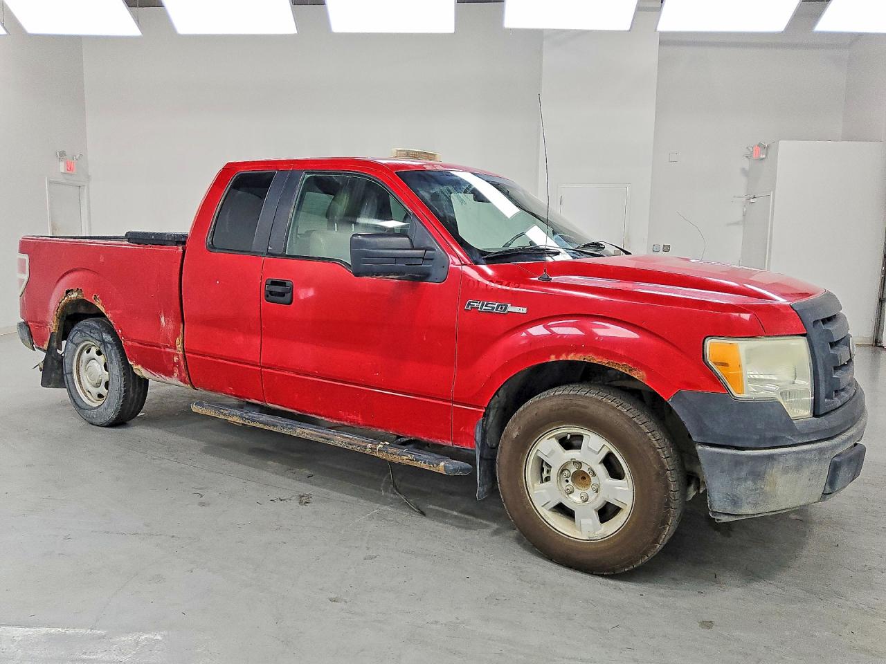 2010 Ford F150 Super Cab Red vin: 1FTEX1C80AKE32988