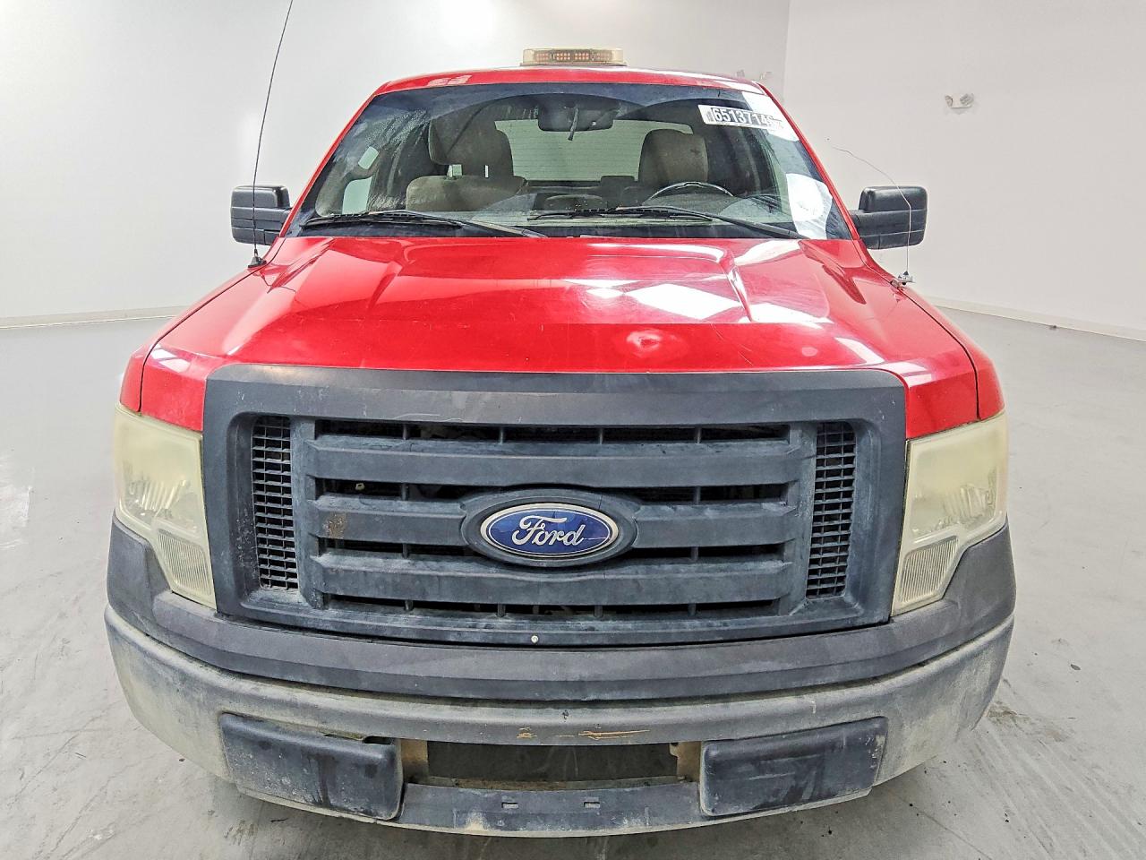 2010 Ford F150 Super Cab Red vin: 1FTEX1C80AKE32988