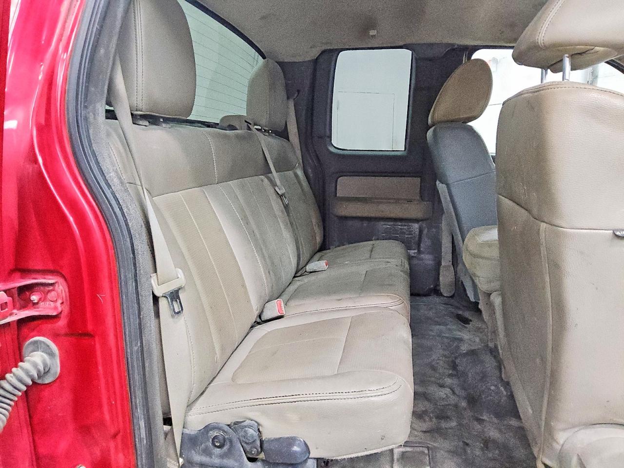 2010 Ford F150 Super Cab Red vin: 1FTEX1C80AKE32988