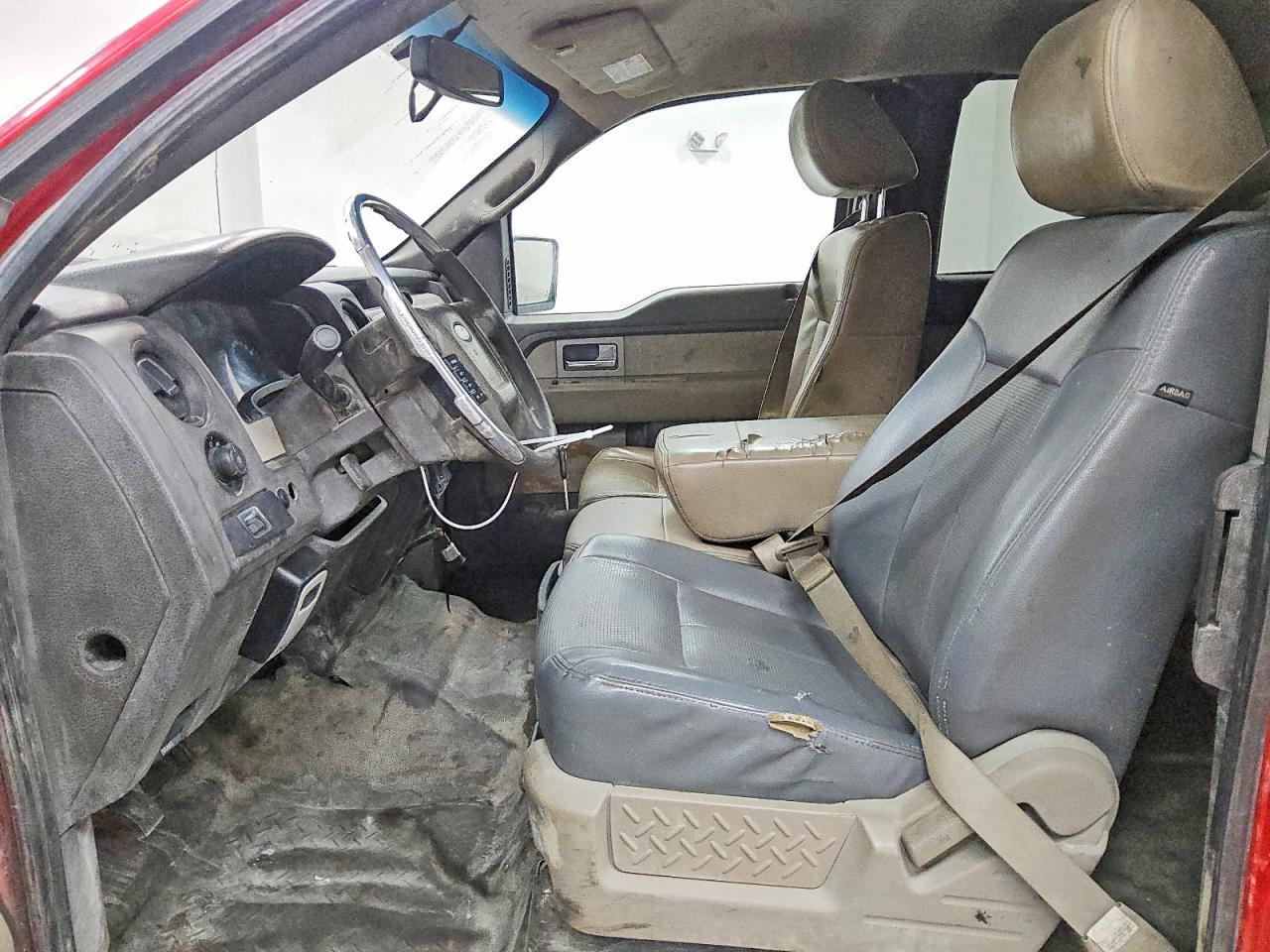 2010 Ford F150 Super Cab Red vin: 1FTEX1C80AKE32988