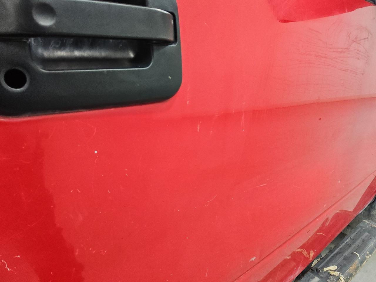 2010 Ford F150 Super Cab Red vin: 1FTEX1C80AKE32988 Damage: Right Front Door, Light Scratch, > 12 Inches