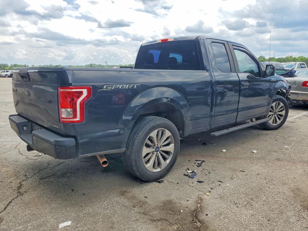 2015 Ford F150 Super Cab Black vin: 1FTEX1C80FFC52135