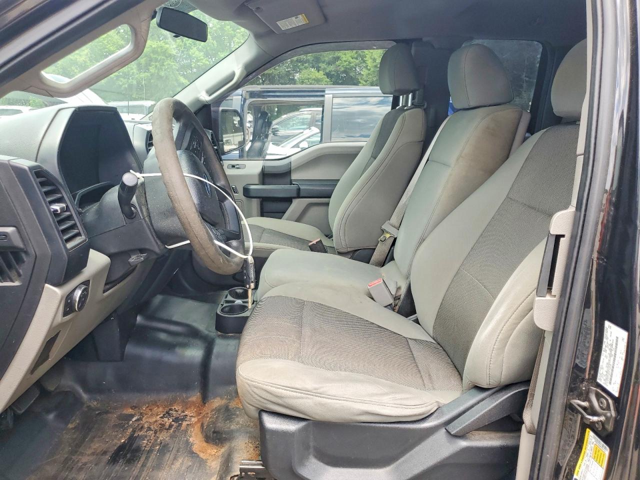 2015 Ford F150 Super Cab Black vin: 1FTEX1C80FFC52135