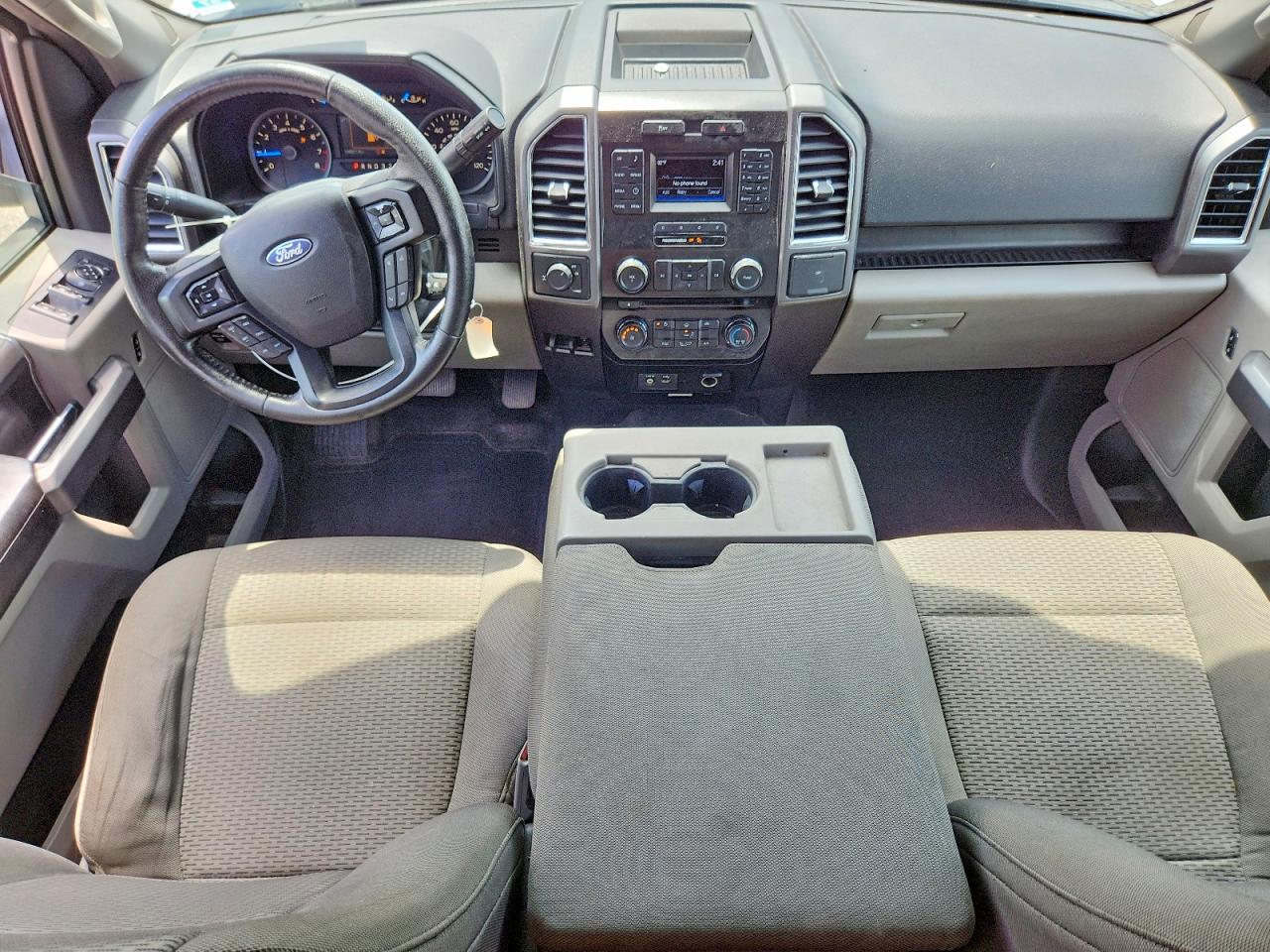 2015 Ford F150 Super Cab White vin: 1FTEX1C80FKD54025