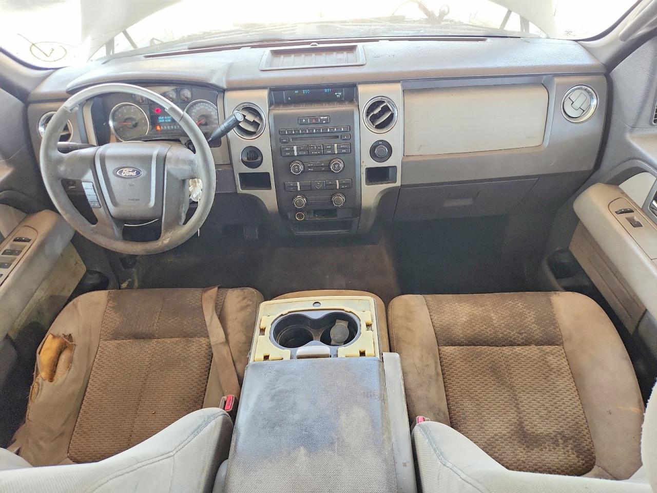 2010 Ford F150 Super Cab White vin: 1FTEX1C81AFA79444