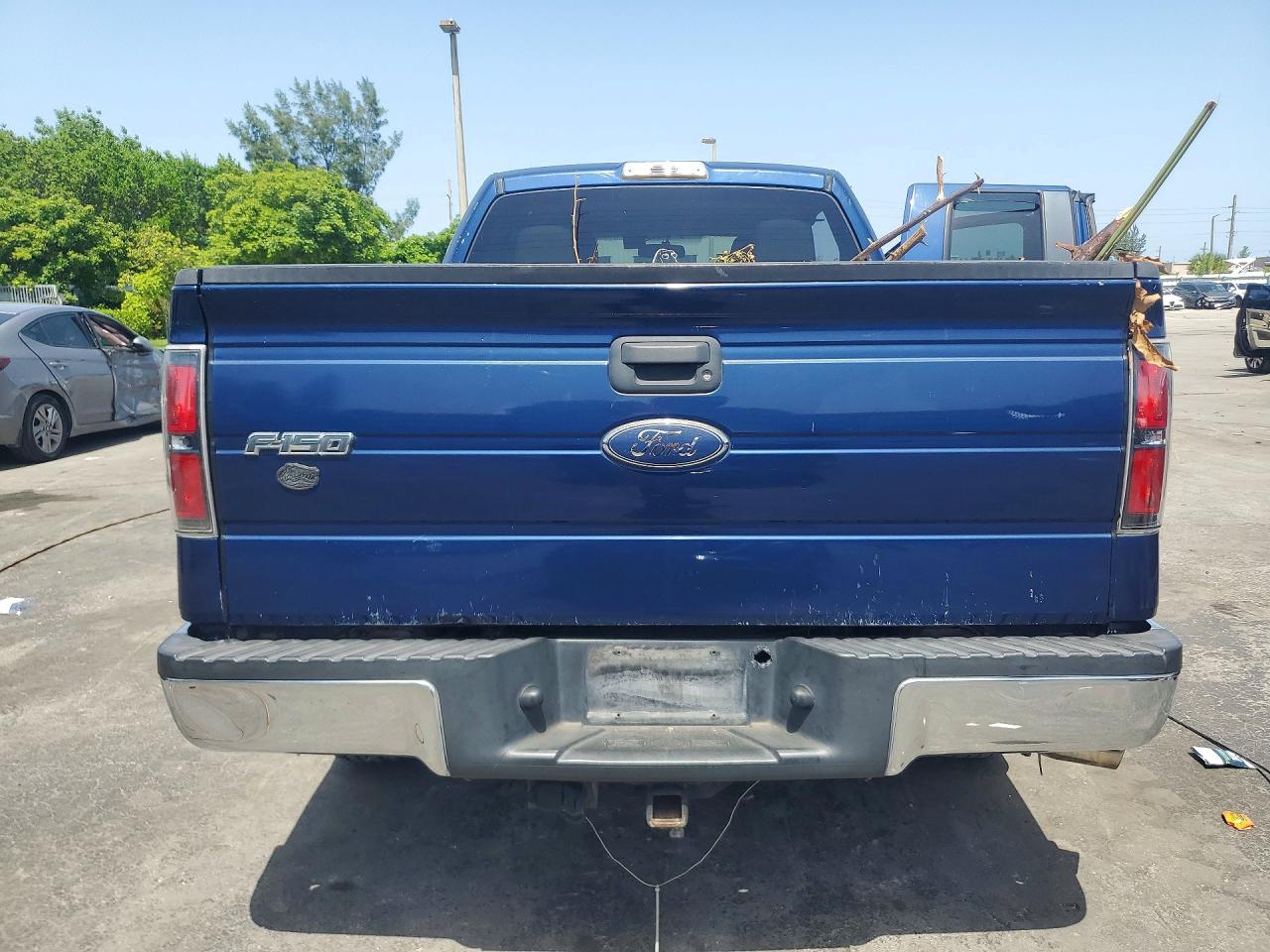 2010 Ford F150 Super Cab Blue vin: 1FTEX1C81AFC45400