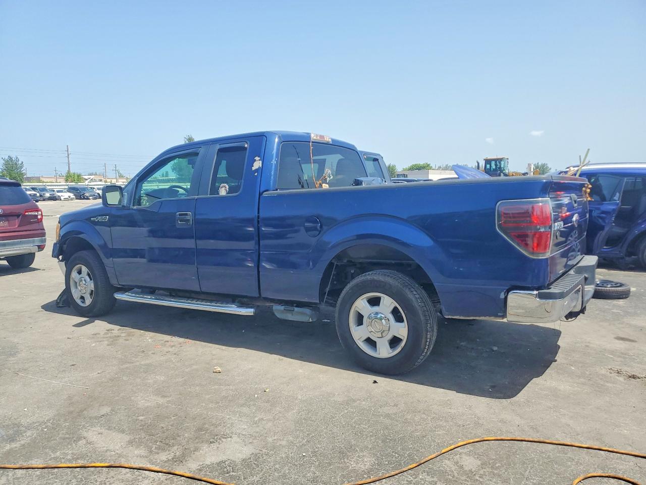 2010 Ford F150 Super Cab Blue vin: 1FTEX1C81AFC45400