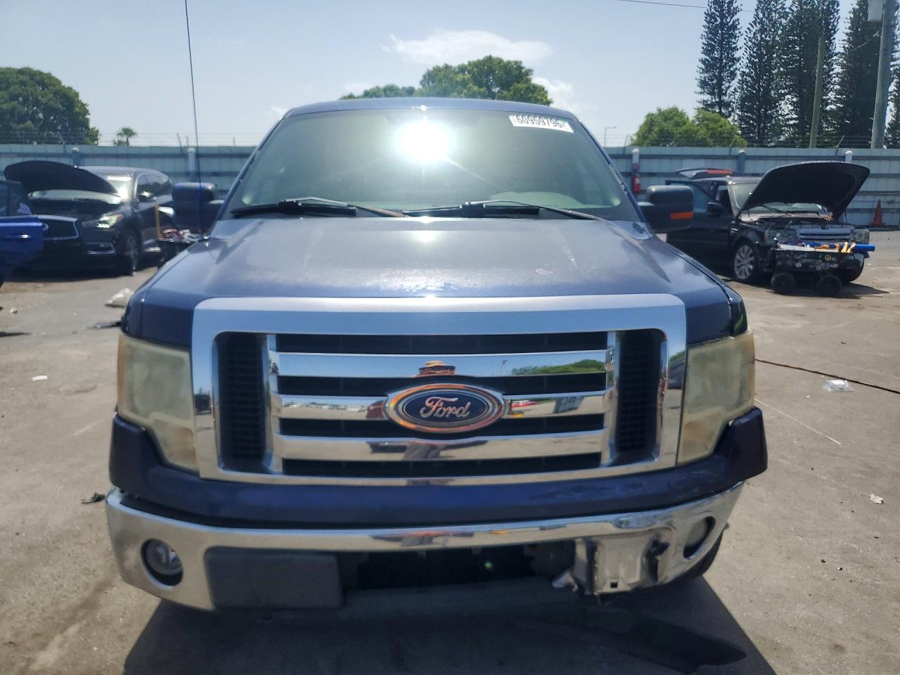 2010 Ford F150 Super Cab Blue vin: 1FTEX1C81AFC45400