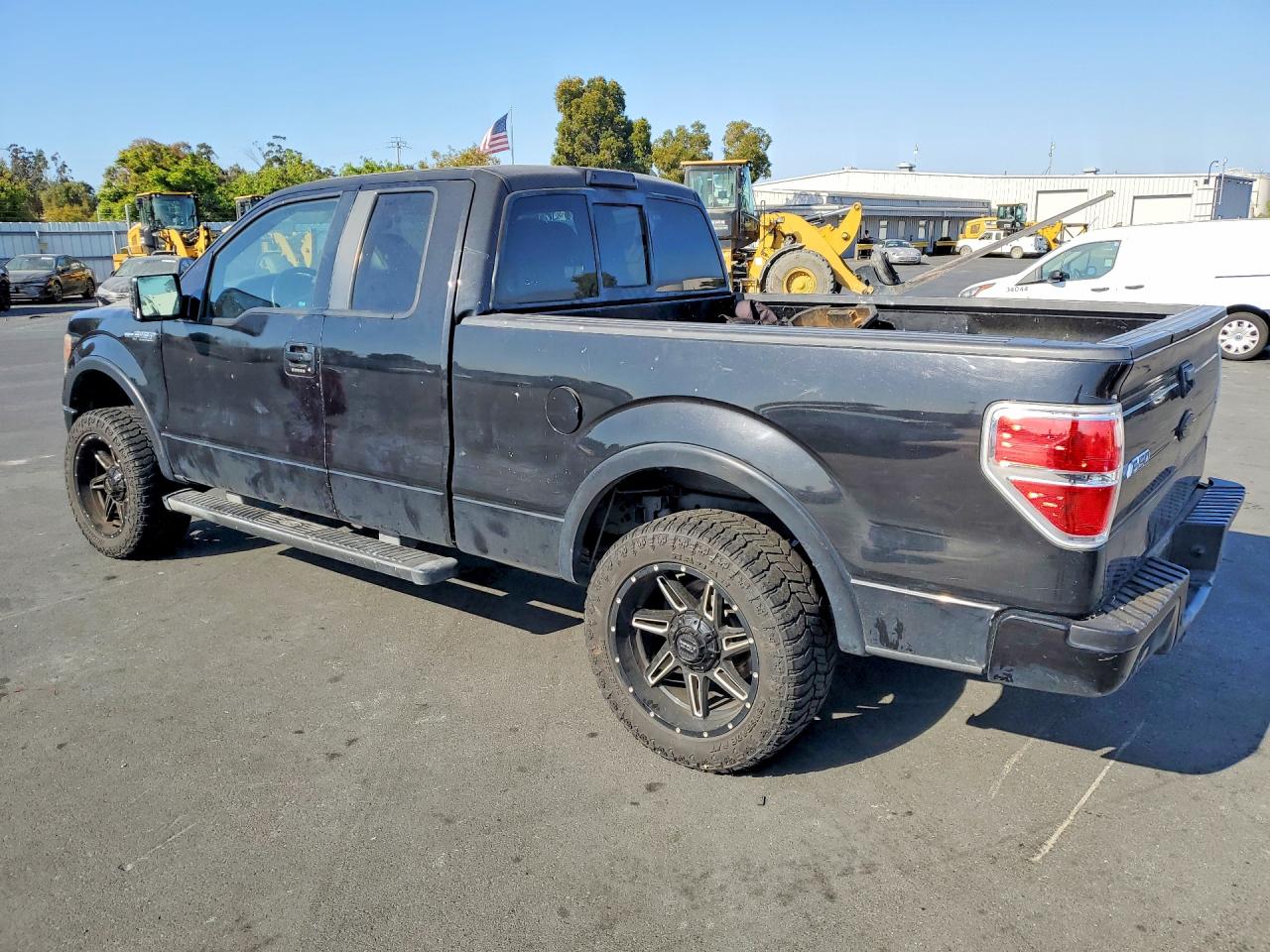 2010 Ford F150 Super Cab Black vin: 1FTEX1C81AKB36992