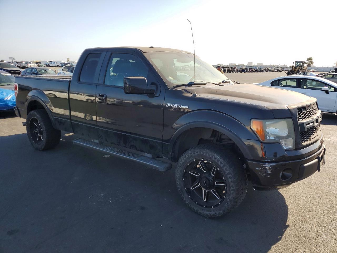 2010 Ford F150 Super Cab Black vin: 1FTEX1C81AKB36992