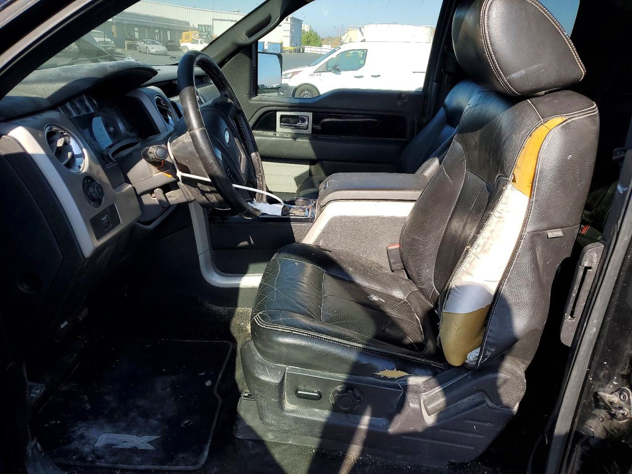 2010 Ford F150 Super Cab Black vin: 1FTEX1C81AKB36992