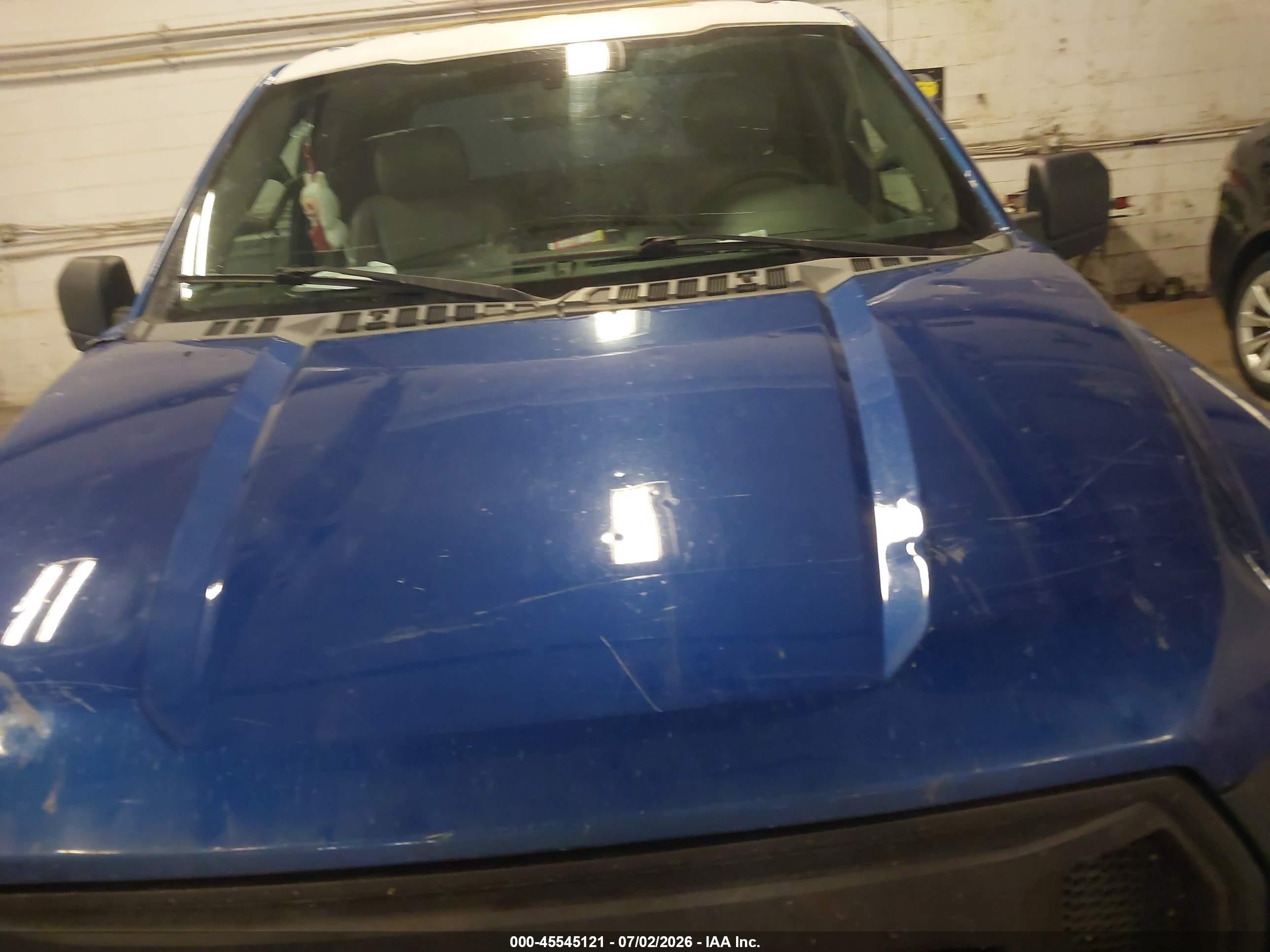 2015 Ford F-150 Xl/xlt Blue vin: 1FTEX1C81FKD91696