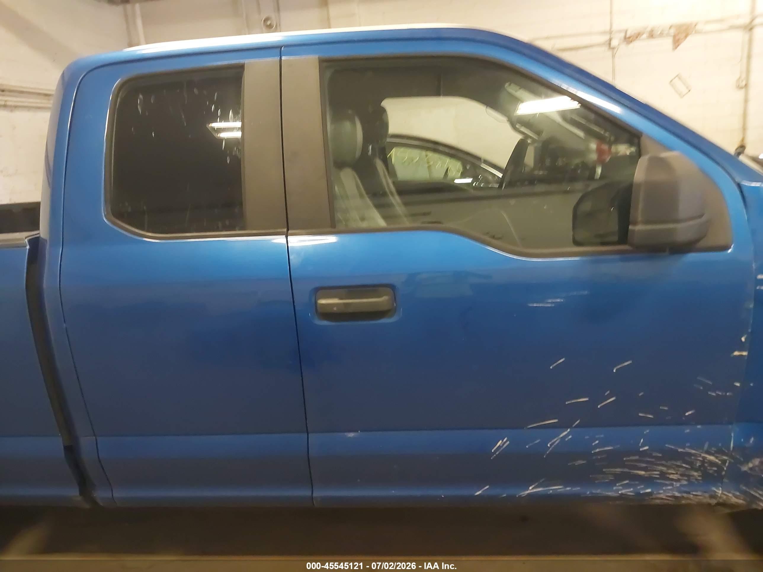 2015 Ford F-150 Xl/xlt Blue vin: 1FTEX1C81FKD91696