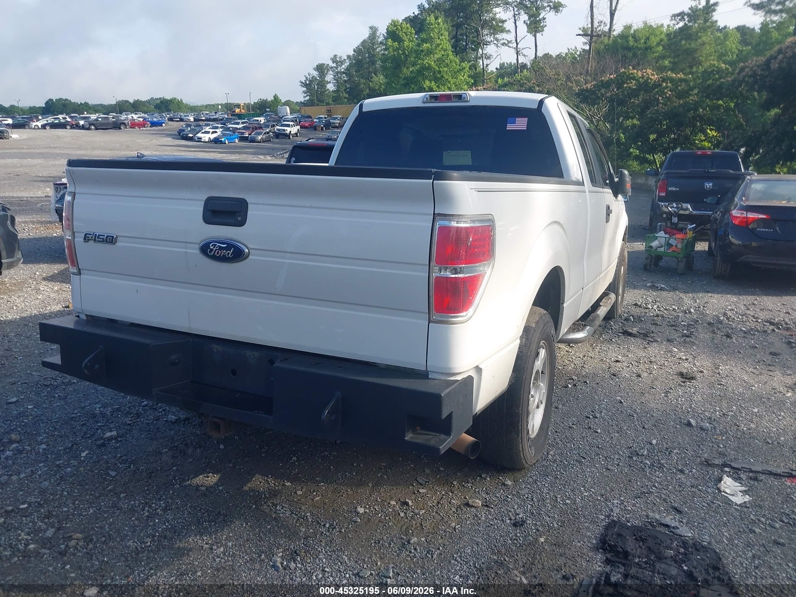 2010 Ford F-150 Fx2 Sport/stx/xl/xlt White vin: 1FTEX1C82AFA45142