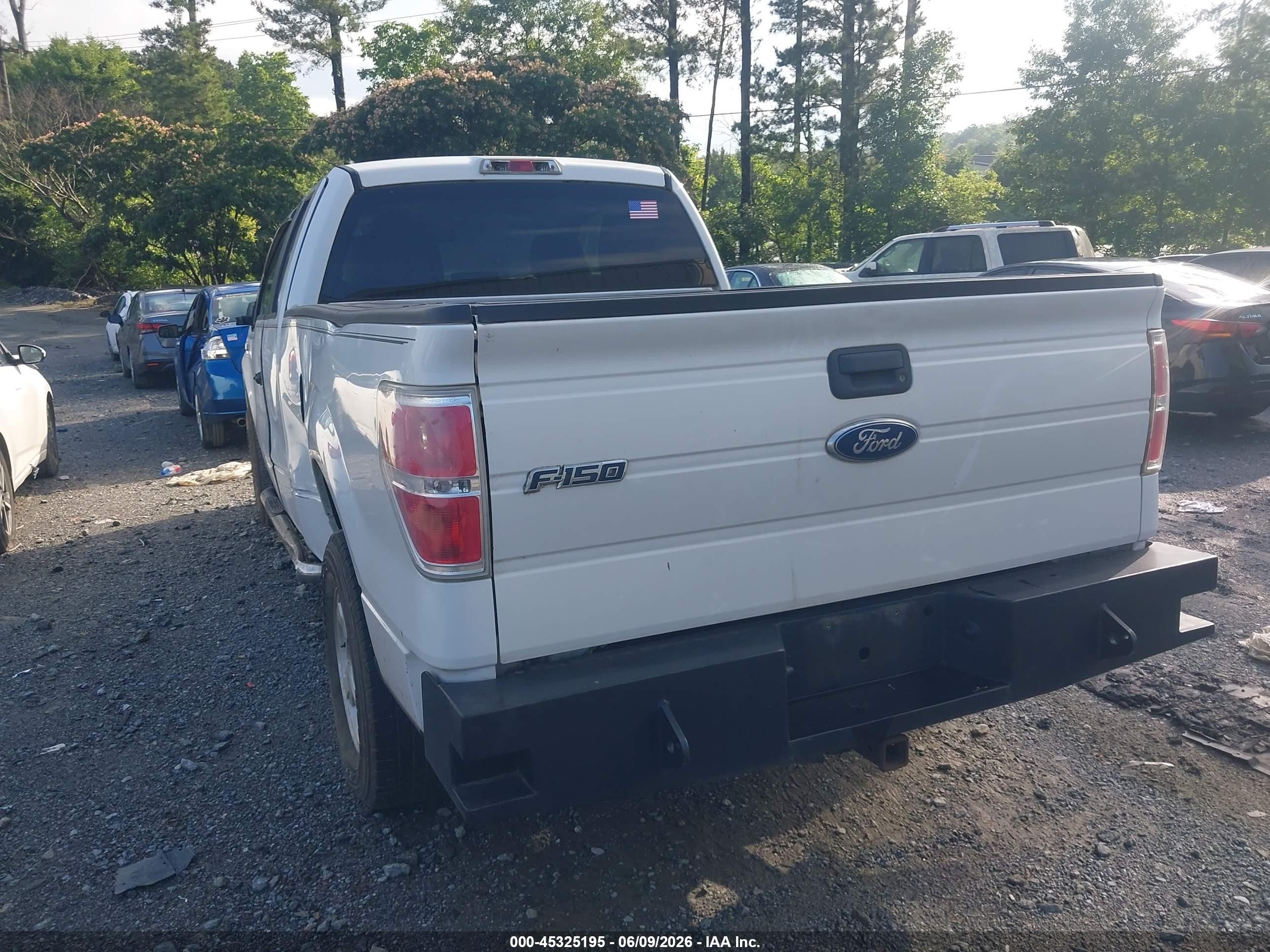 2010 Ford F-150 Fx2 Sport/stx/xl/xlt White vin: 1FTEX1C82AFA45142