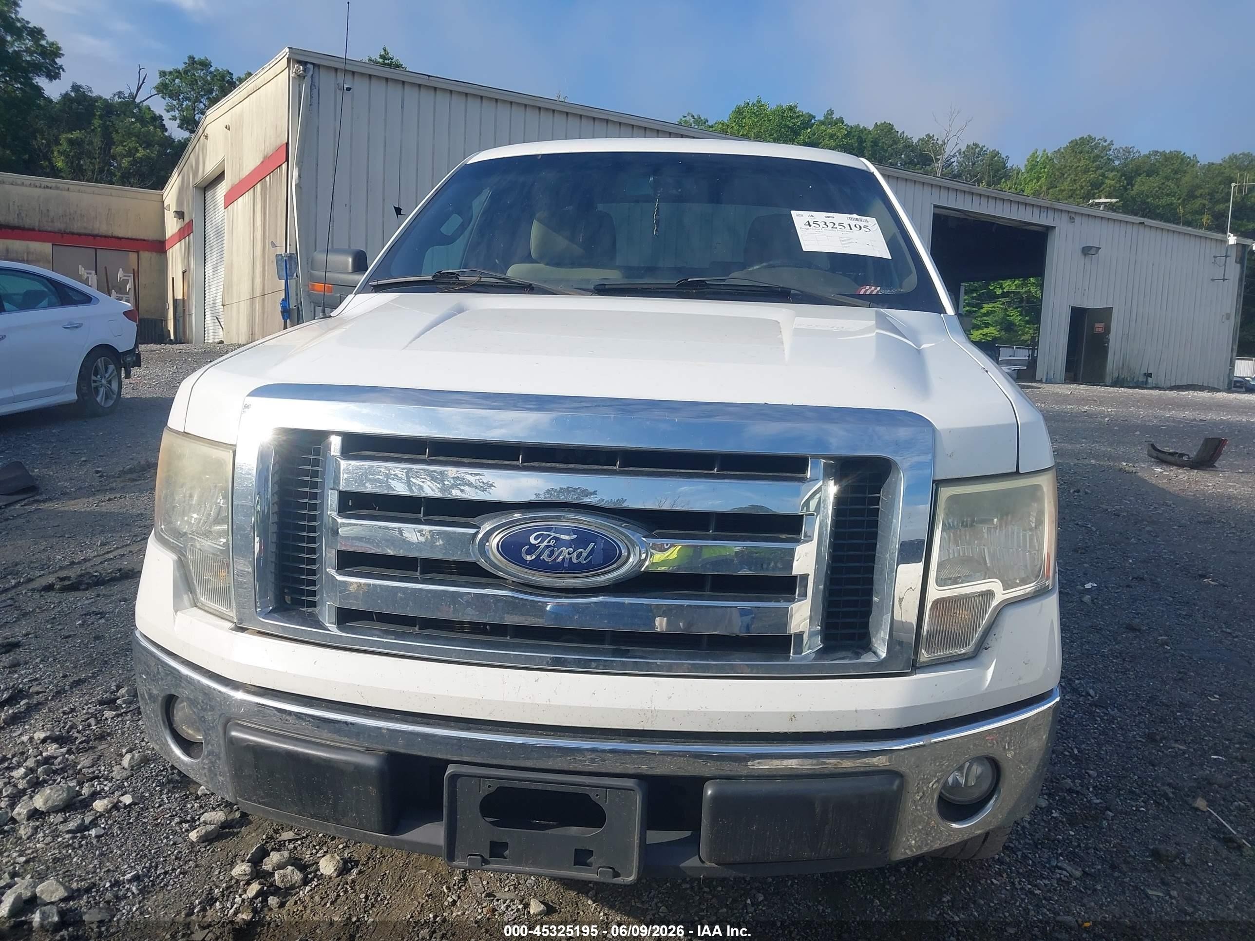 2010 Ford F-150 Fx2 Sport/stx/xl/xlt White vin: 1FTEX1C82AFA45142