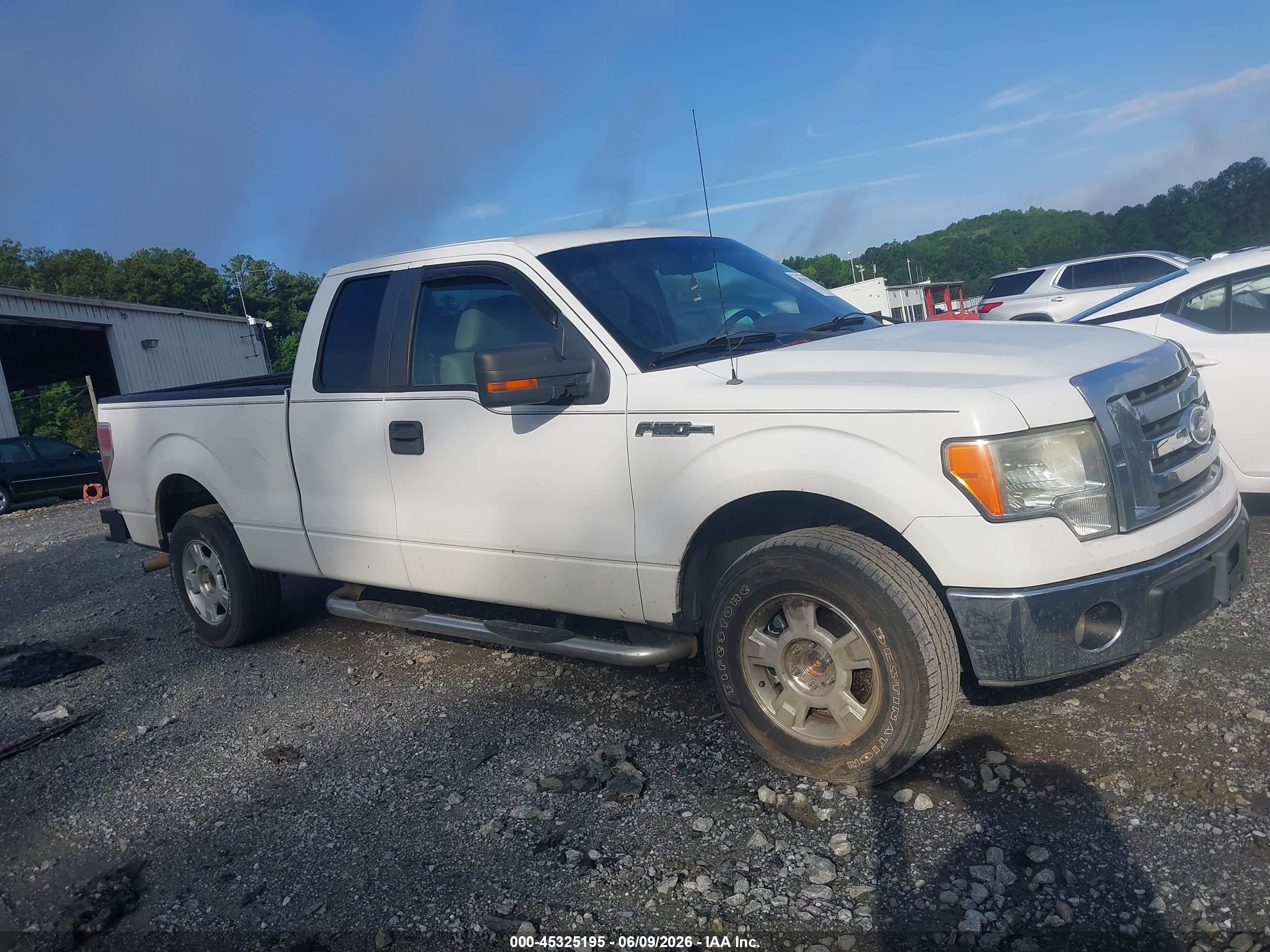 2010 Ford F-150 Fx2 Sport/stx/xl/xlt White vin: 1FTEX1C82AFA45142