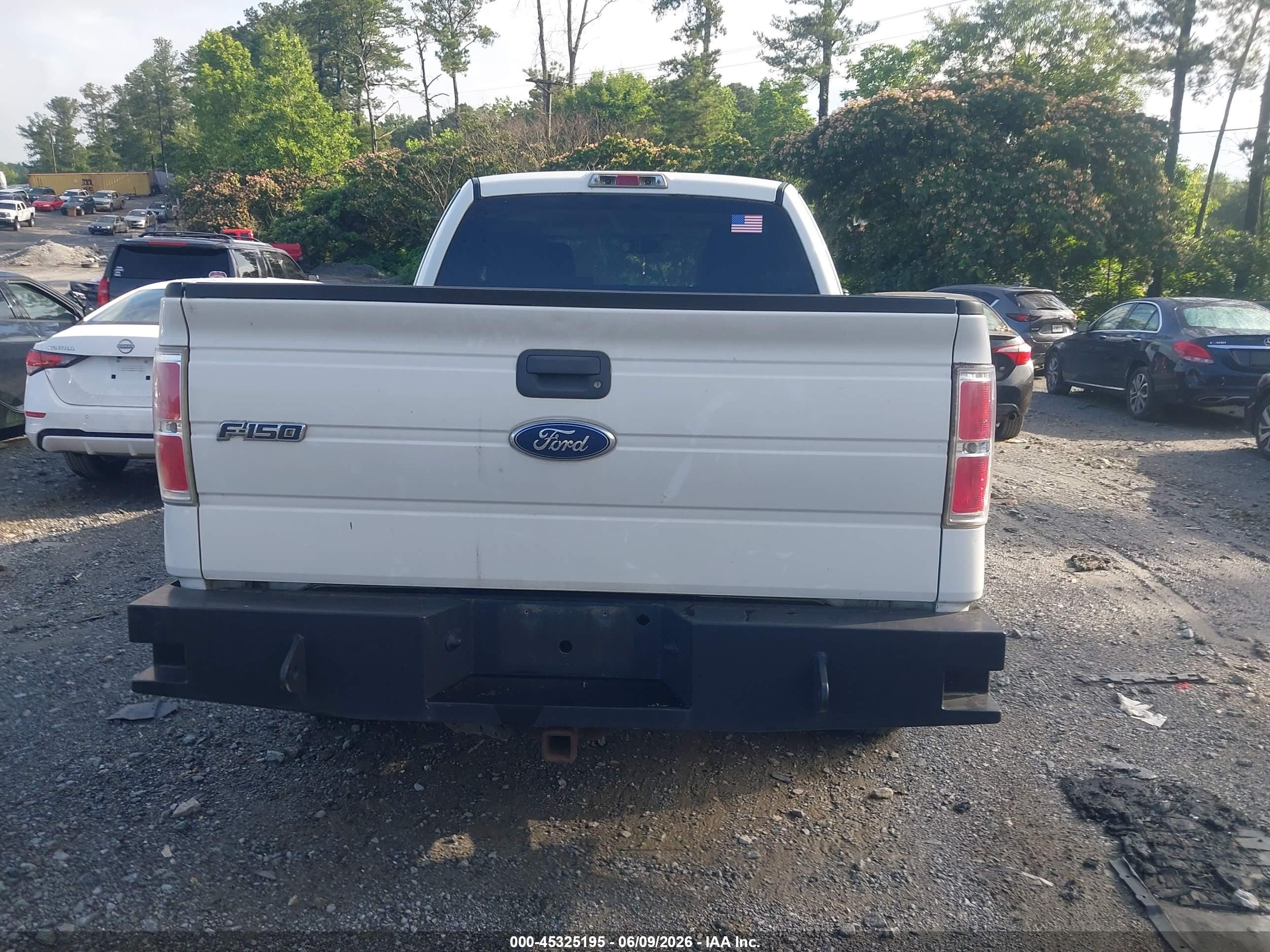 2010 Ford F-150 Fx2 Sport/stx/xl/xlt White vin: 1FTEX1C82AFA45142