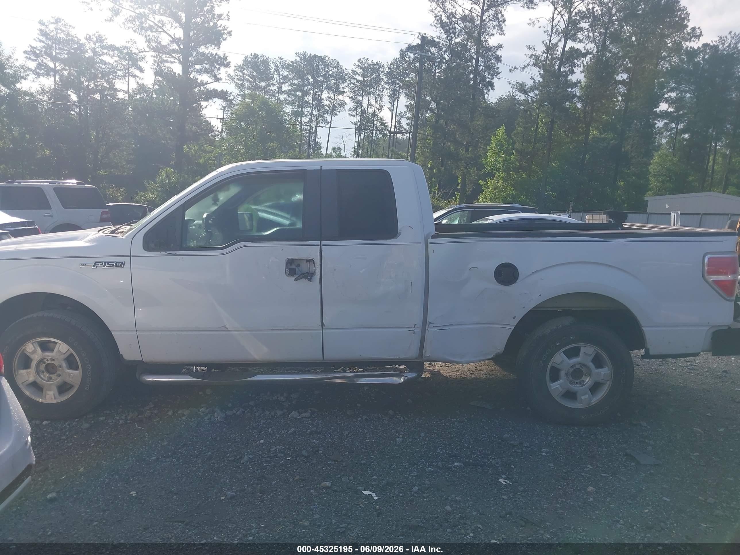 2010 Ford F-150 Fx2 Sport/stx/xl/xlt White vin: 1FTEX1C82AFA45142