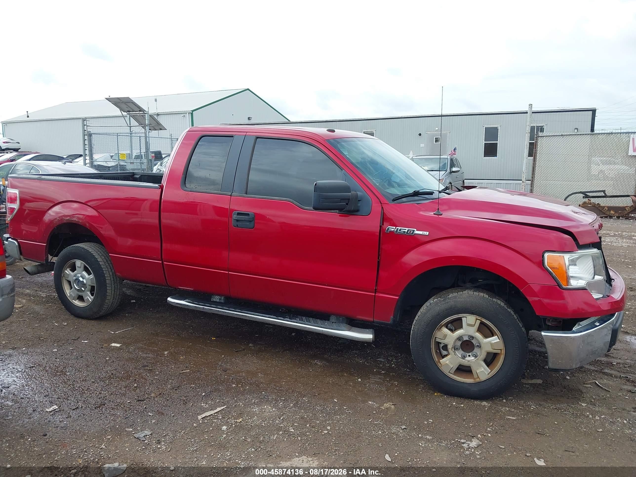 2010 Ford F-150 Fx2 Sport/stx/xl/xlt Red vin: 1FTEX1C82AFA51457