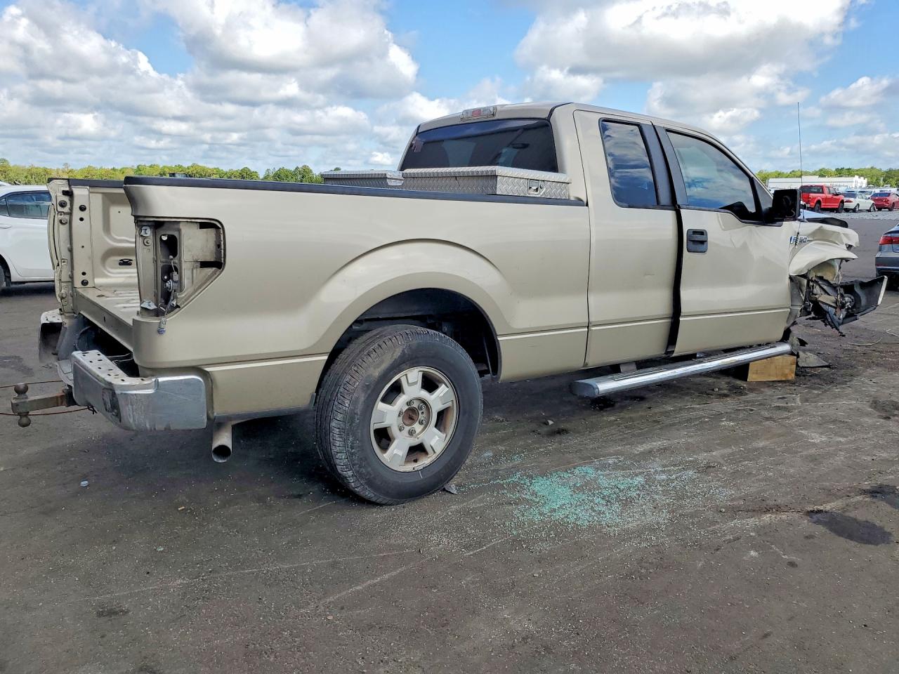 2010 Ford F150 Super Cab Tan vin: 1FTEX1C82AFC95397
