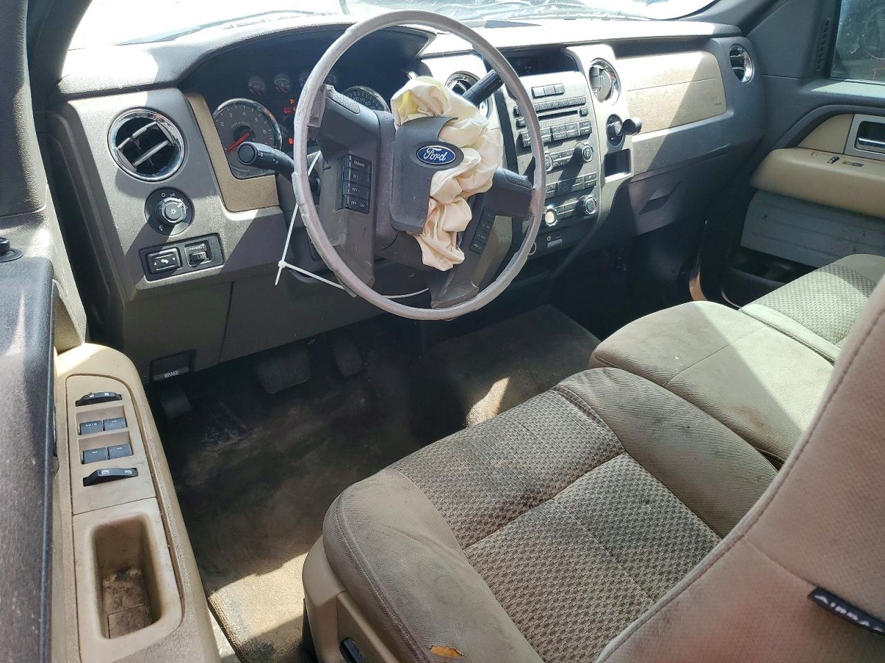 2010 Ford F150 Super Cab Tan vin: 1FTEX1C82AFC95397