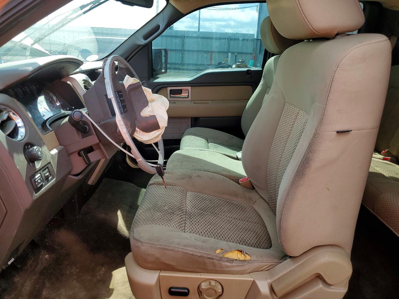 2010 Ford F150 Super Cab Tan vin: 1FTEX1C82AFC95397