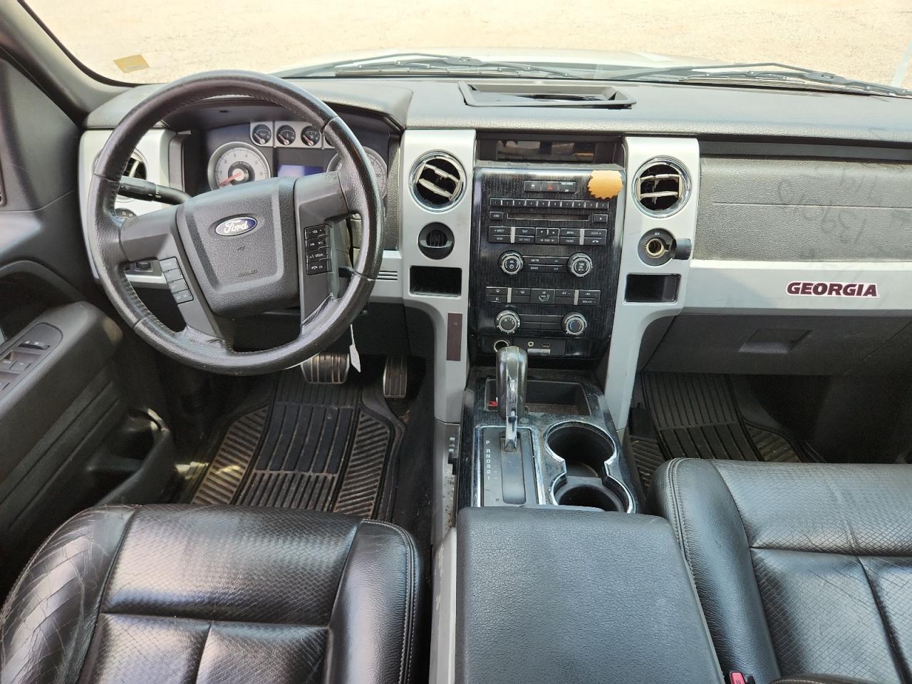 2010 Ford F150 Super Cab White vin: 1FTEX1C82AKE57195