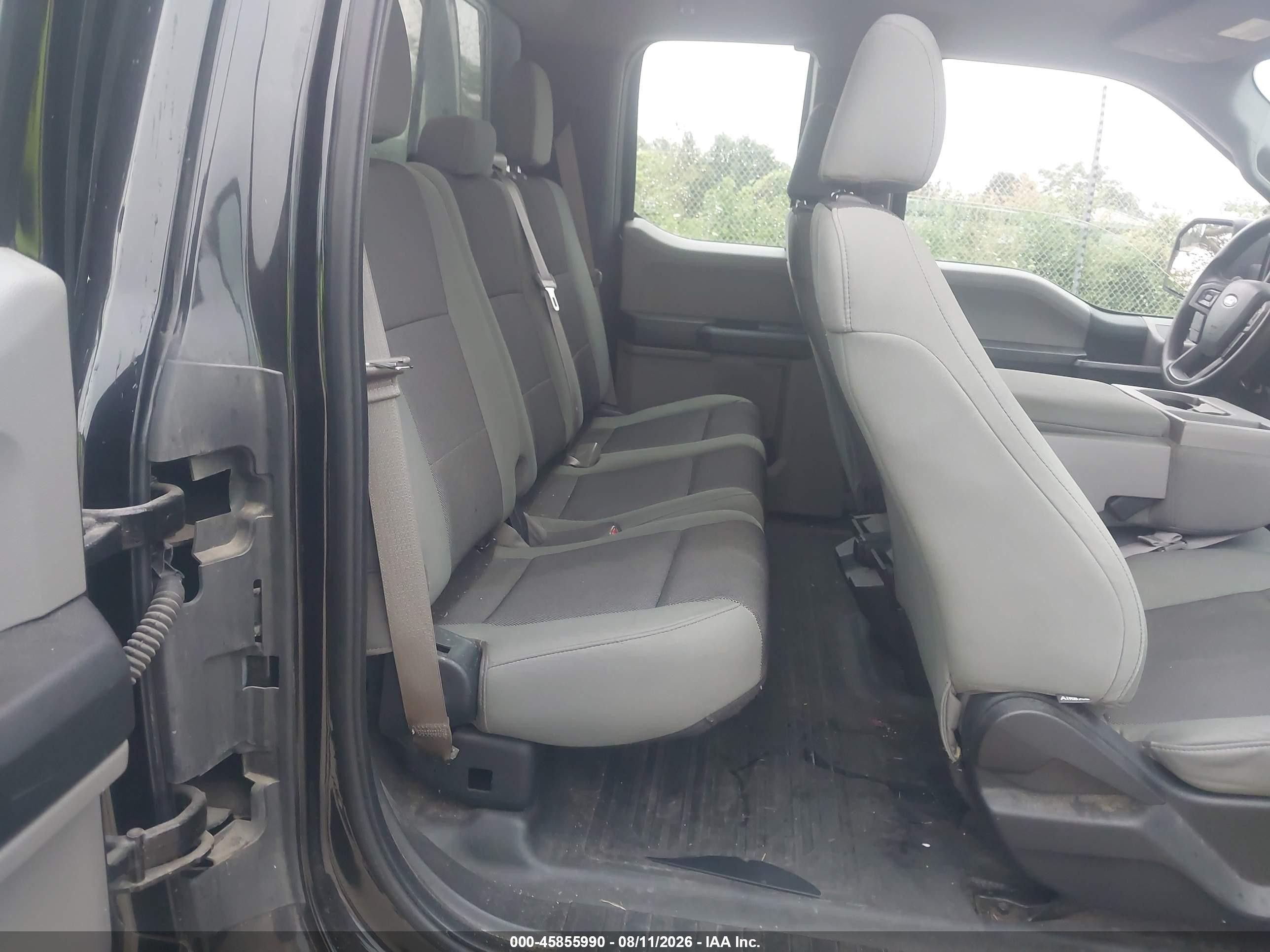 2015 Ford F-150 Xl Black vin: 1FTEX1C82FKD84112